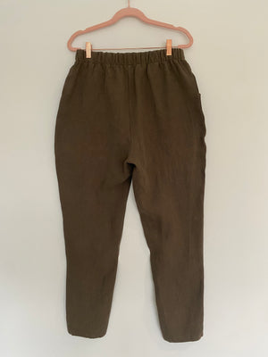 Marketplace - XL - Wanderer Slacks - Linen - Black