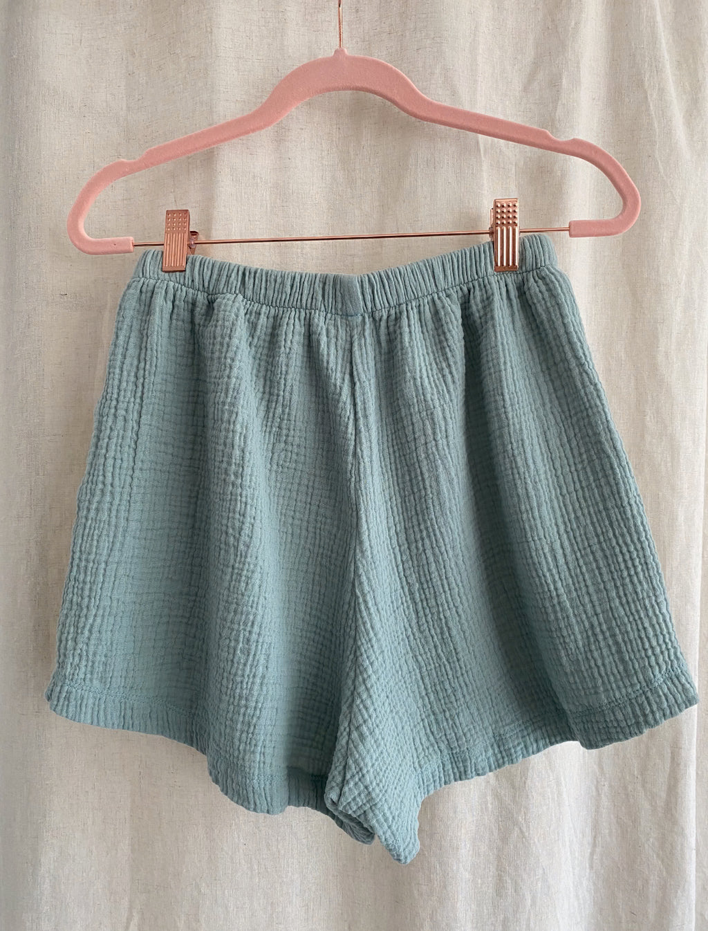 Marketplace - S - Gauze Shorts - Mint