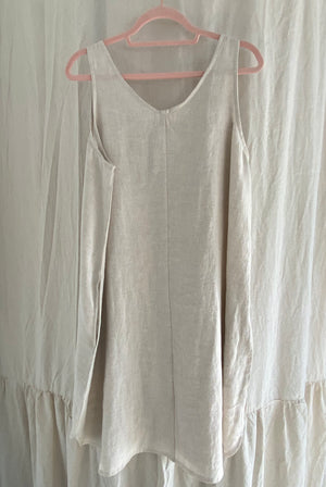 Marketplace - XL - Winona Dress - Antique Linen - Oatmeal