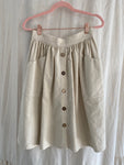 Marketplace - Small - The Skirt - Linen Organic Cotton - Natural