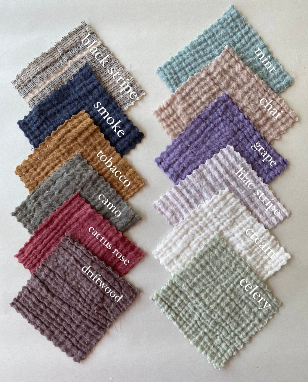 The Wanderer Wide Leg Slacks - Gauze - Colourways 2
