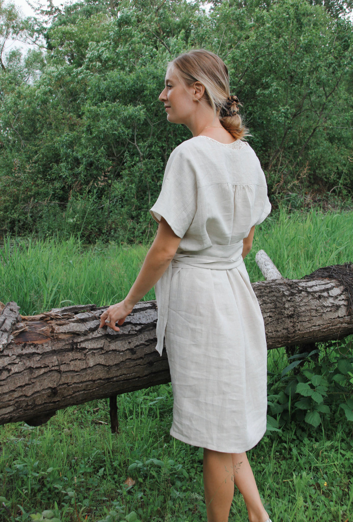The Sasha Dress - Linen Organic Cotton