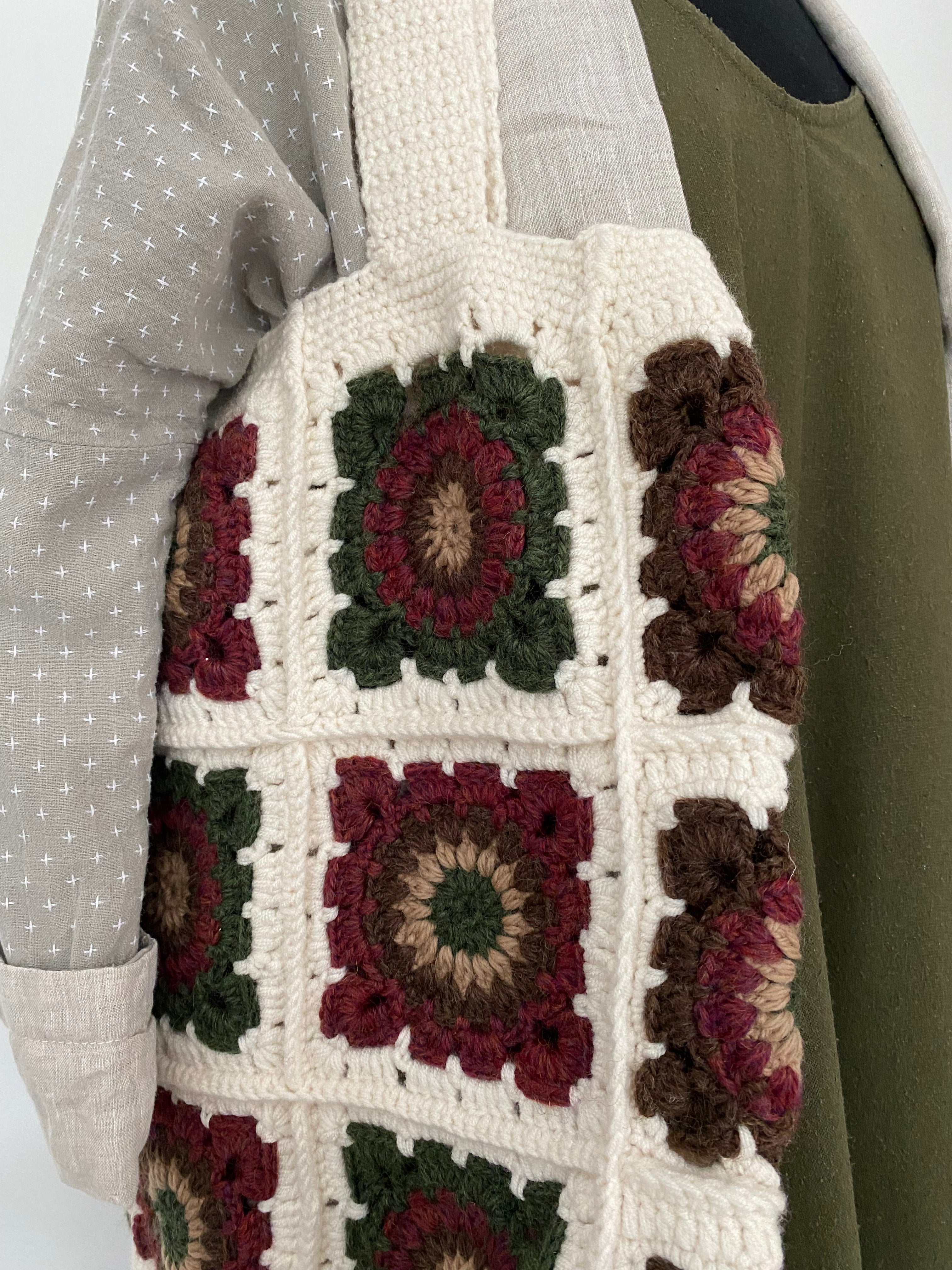 Boho Crocheted Shoulder Bags