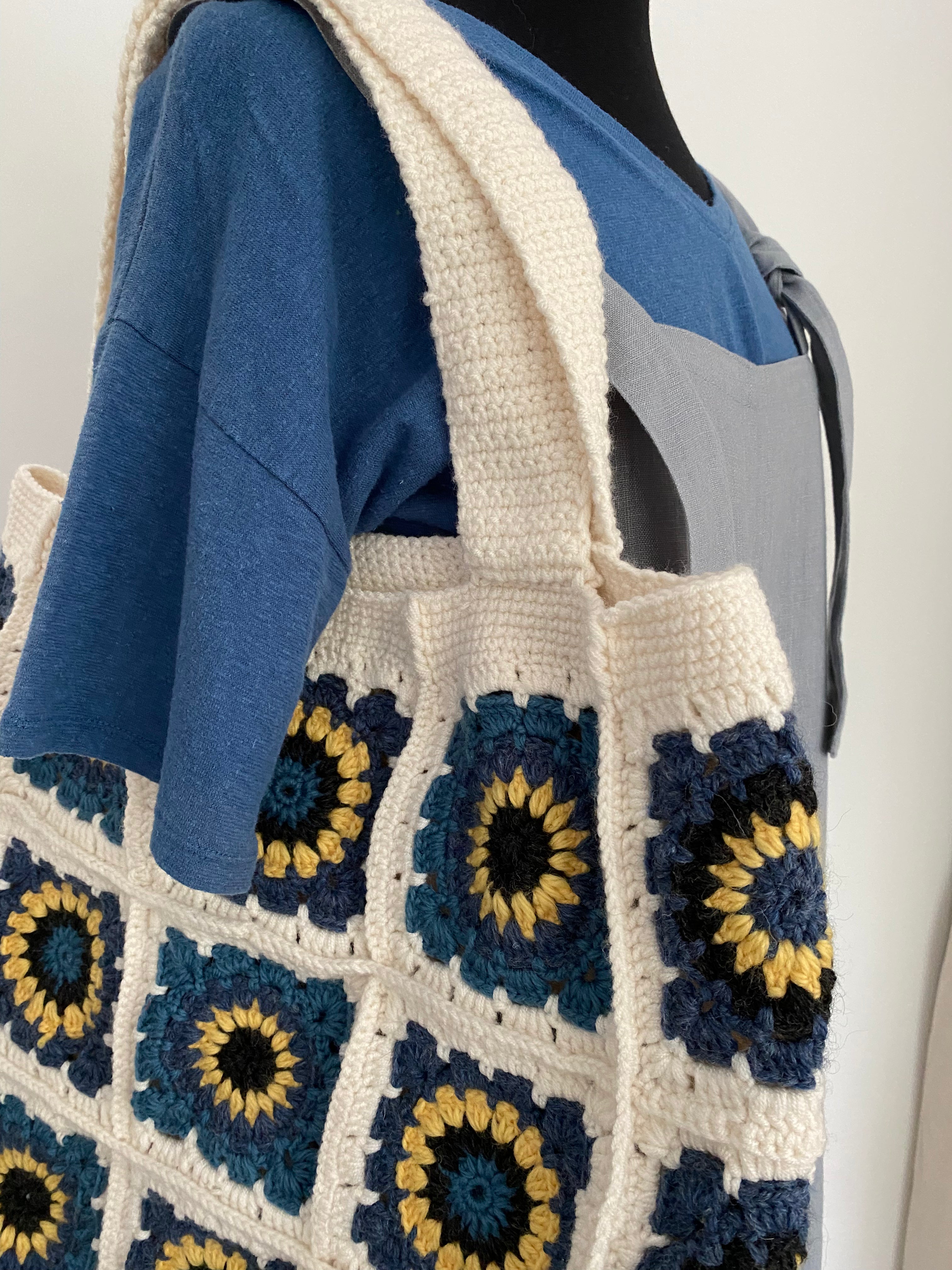 Boho Crocheted Shoulder Bags