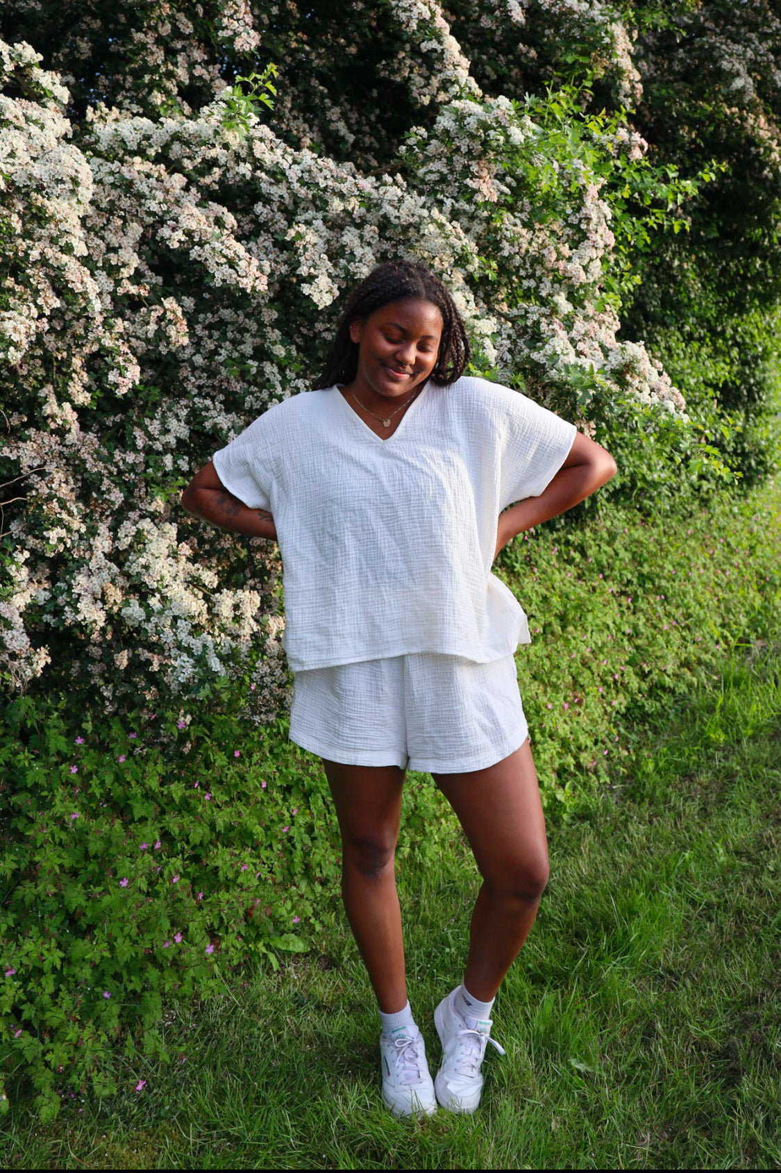 The Box Top - V Neck - Gauze - Colourways 2