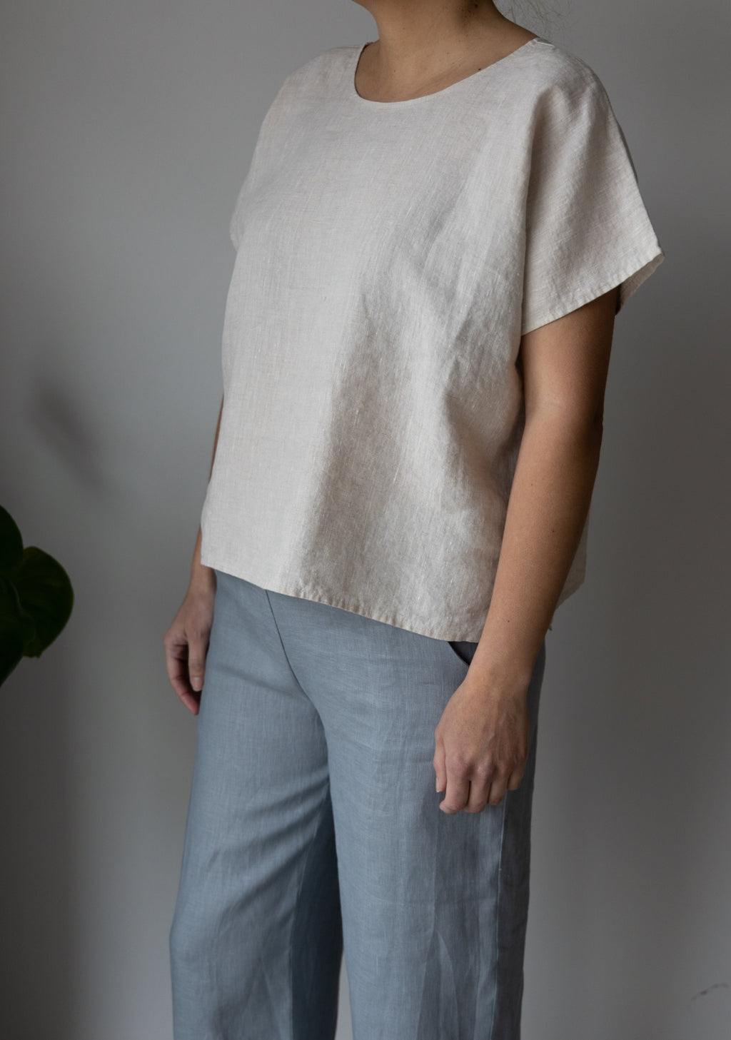 The Box Top - Antique Linen
