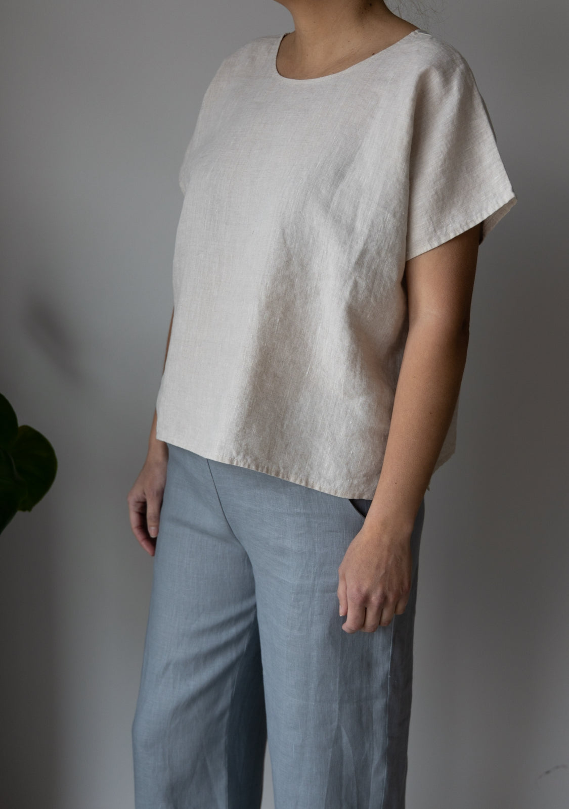 The Box Top - Antique Linen