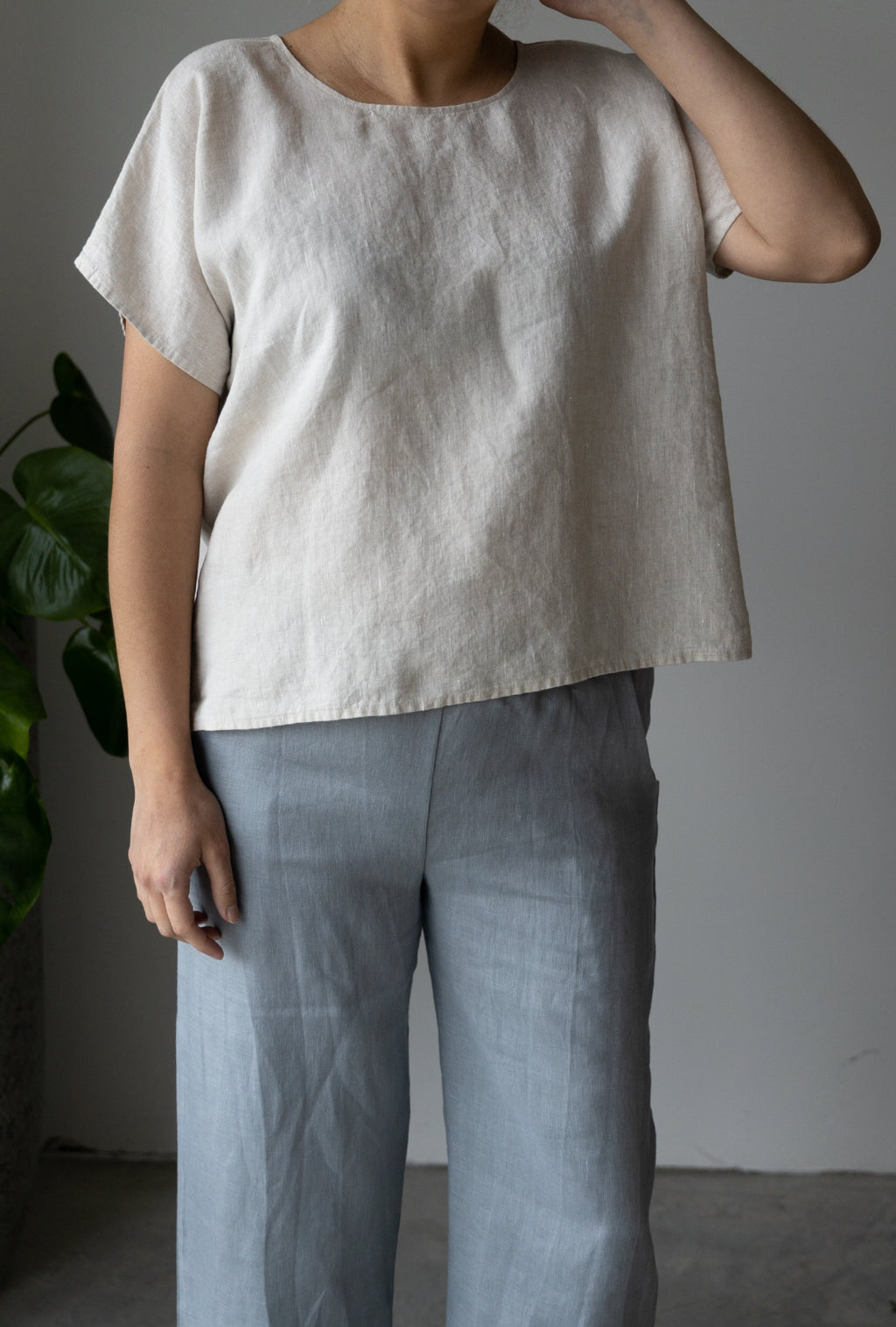 The Box Top - Antique Linen
