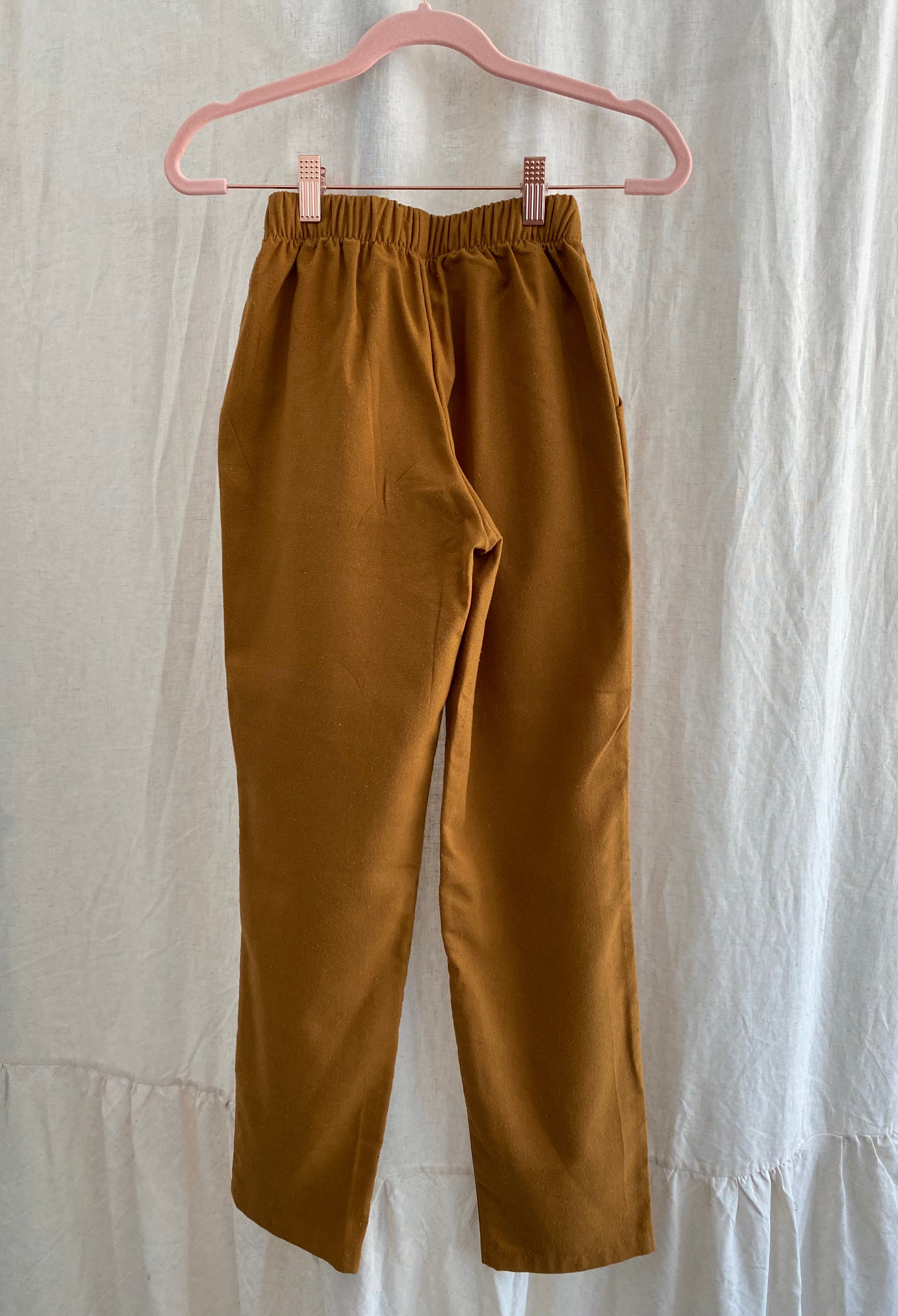 Marketplace - Large - Slacks - Silk Noil - Cinnamon