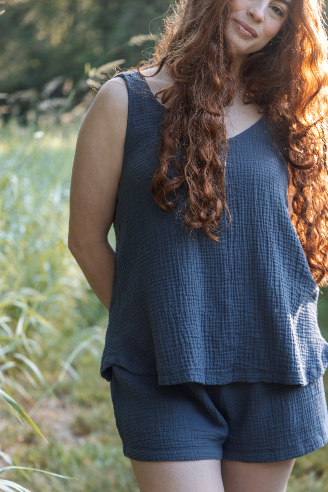 The Essential Gauze - Separates - Tank Top - Colourways 1