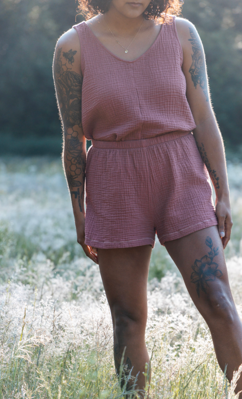 The Essential Gauze Separates - Shorts - Colourways 2