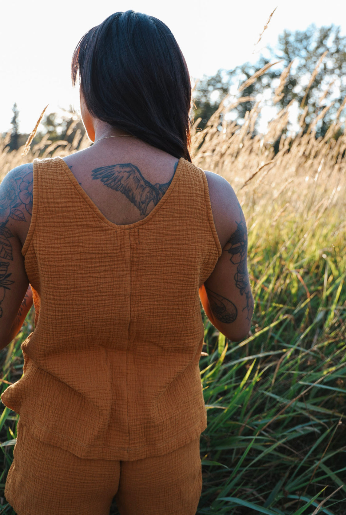 The Essential Gauze - Separates - Tank Top - Colourways 1