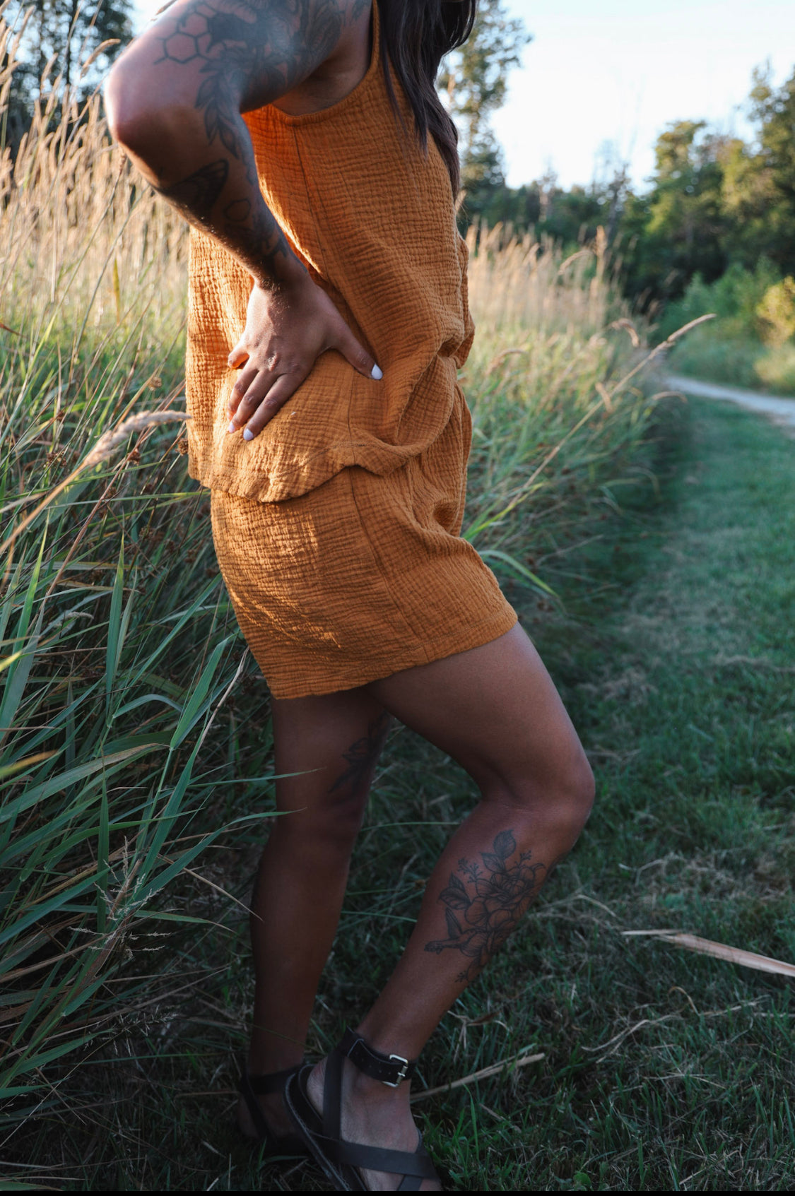 The Essential Gauze Separates - Shorts - Colourways 1
