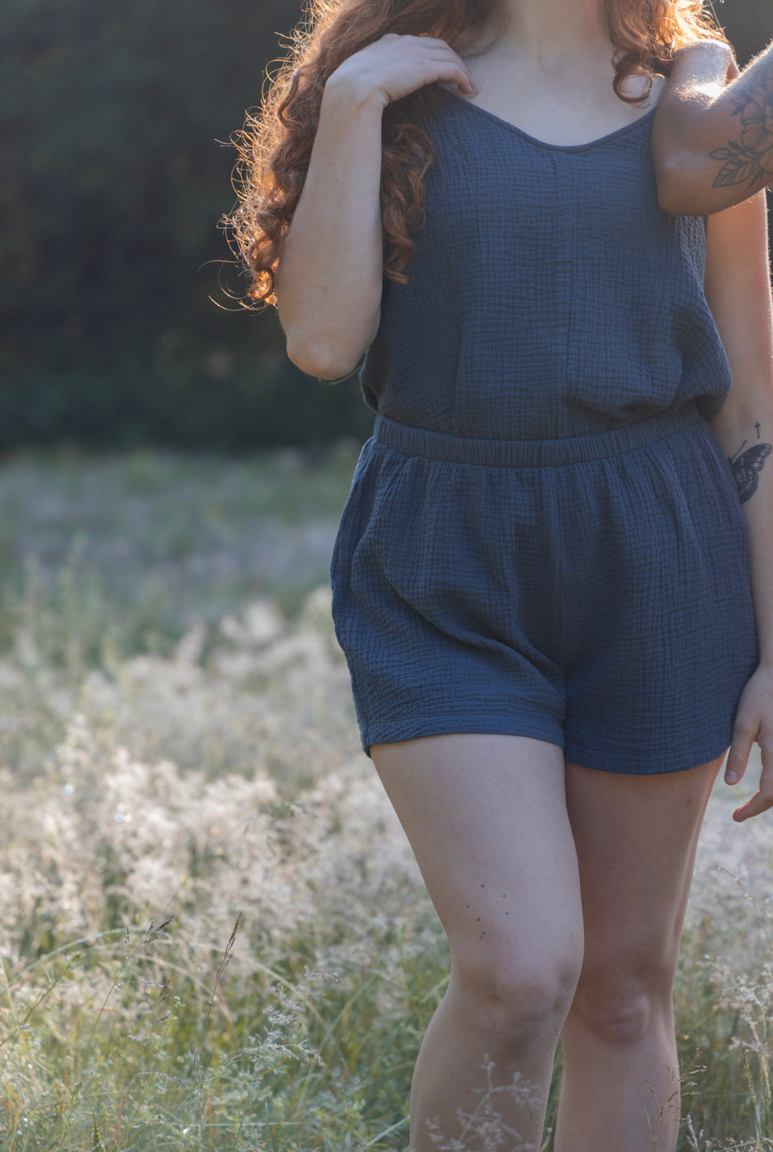The Essential Gauze Separates - Shorts - Colourways 1