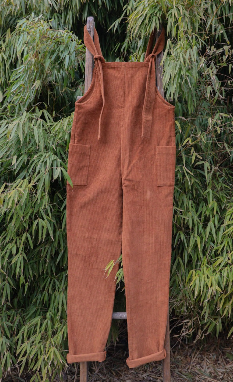 Marketplace, XS, Dungarees, Corduroy 8 Wale, Copper