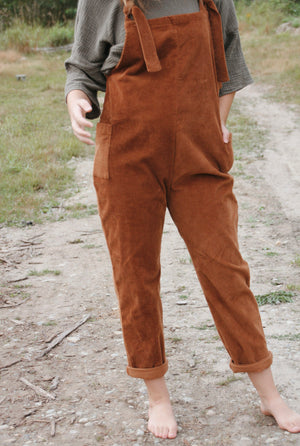 Marketplace, XS, Dungarees, Corduroy 8 Wale, Copper