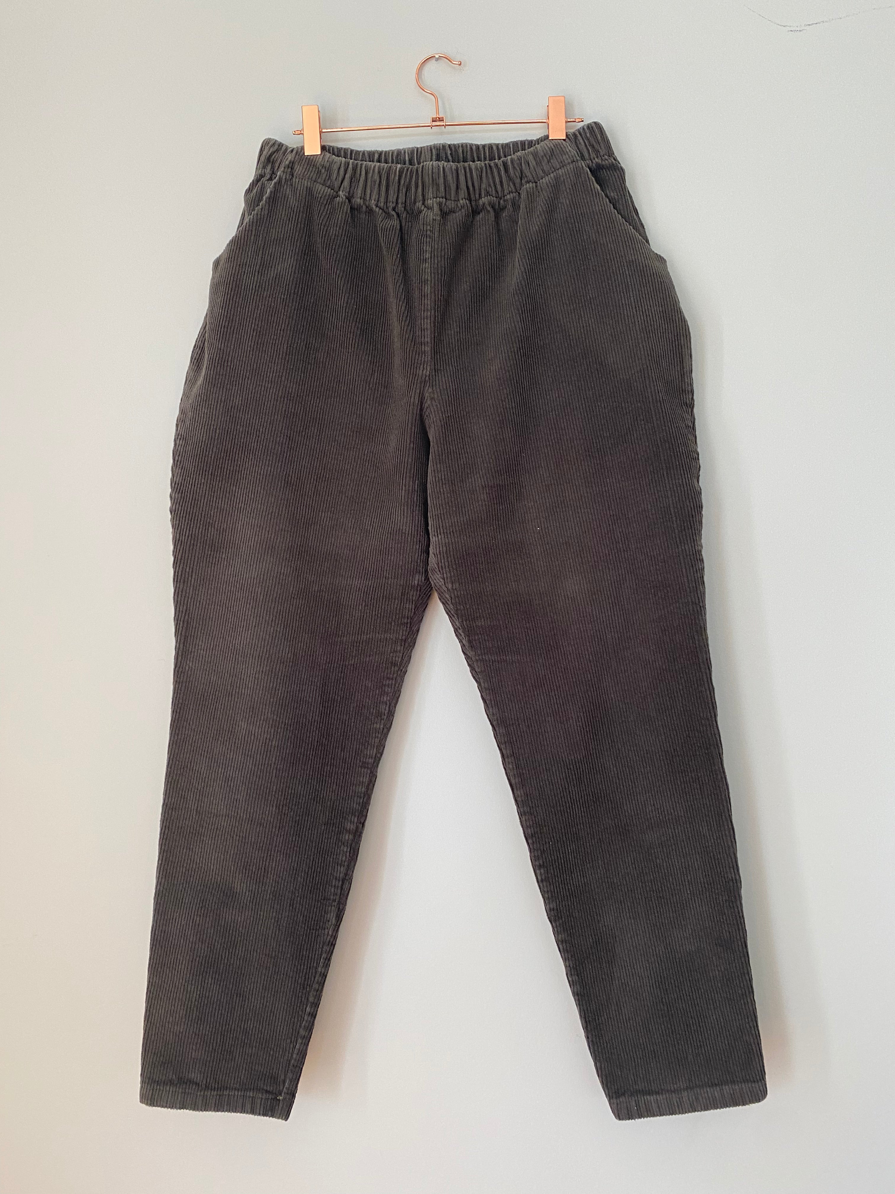 Marketplace, Large, Slacks, Corduroy 21 Wale, Olive