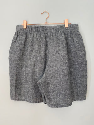 Marketplace, Large, Shorts, Hemp Organic Cotton, Charcoal