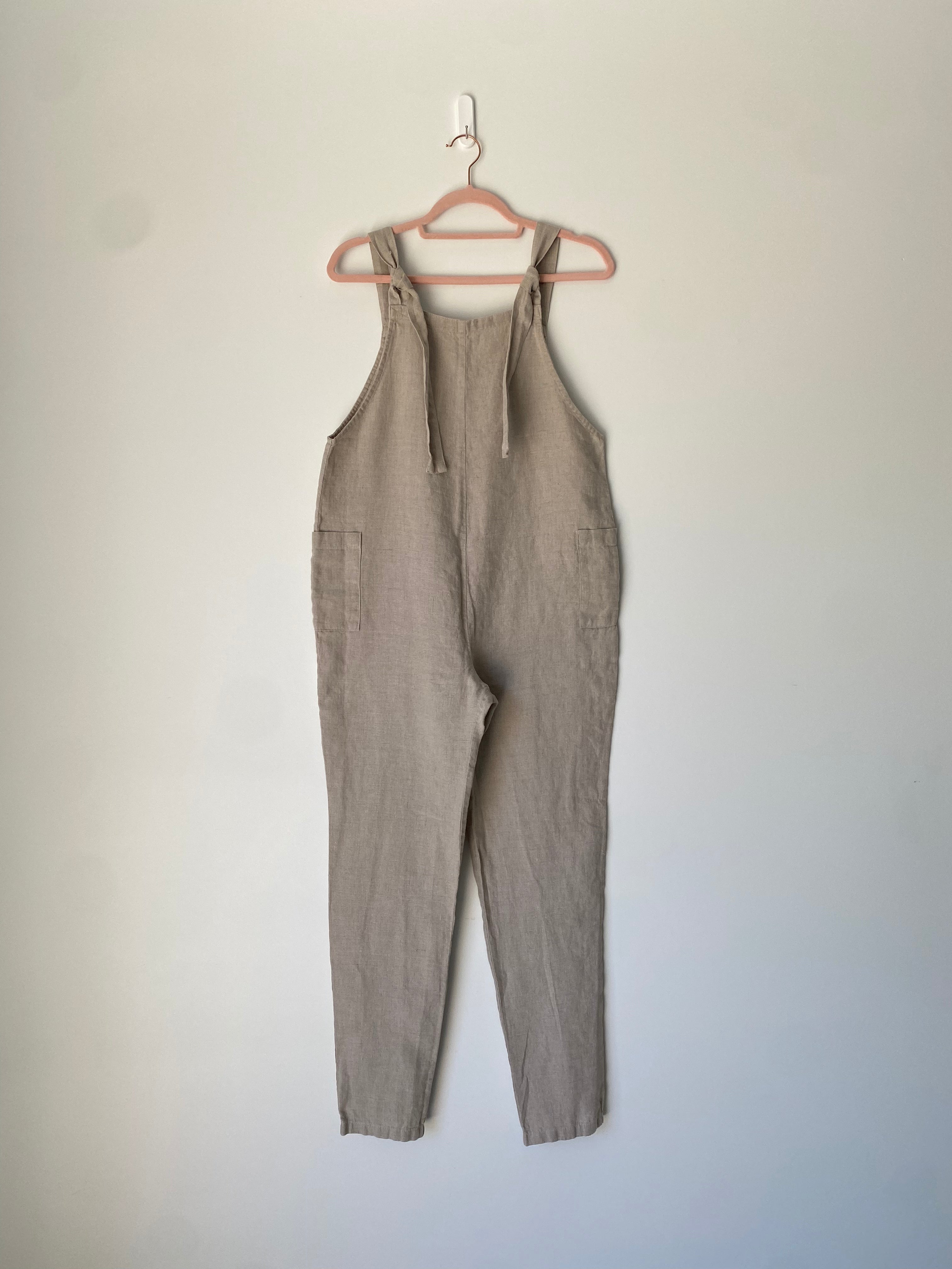 Marketplace - M - Dungarees - Linen - Natural
