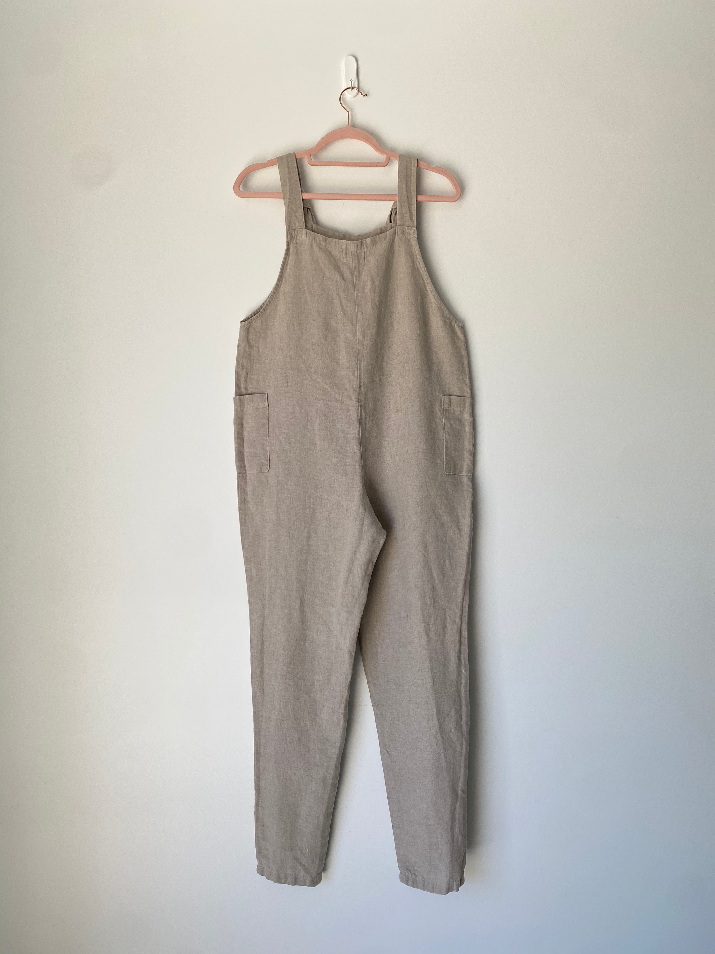 Marketplace - M - Dungarees - Linen - Natural