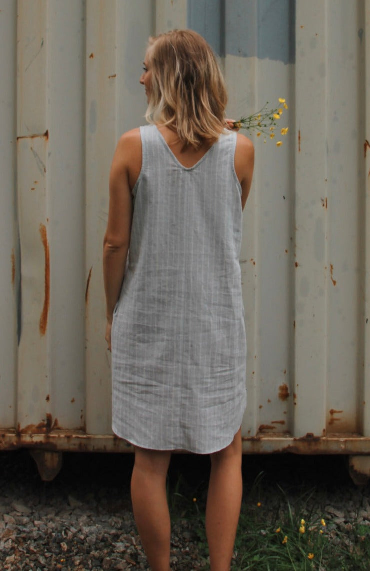 The Winona Sheath Dress - Hemp Organic Cotton