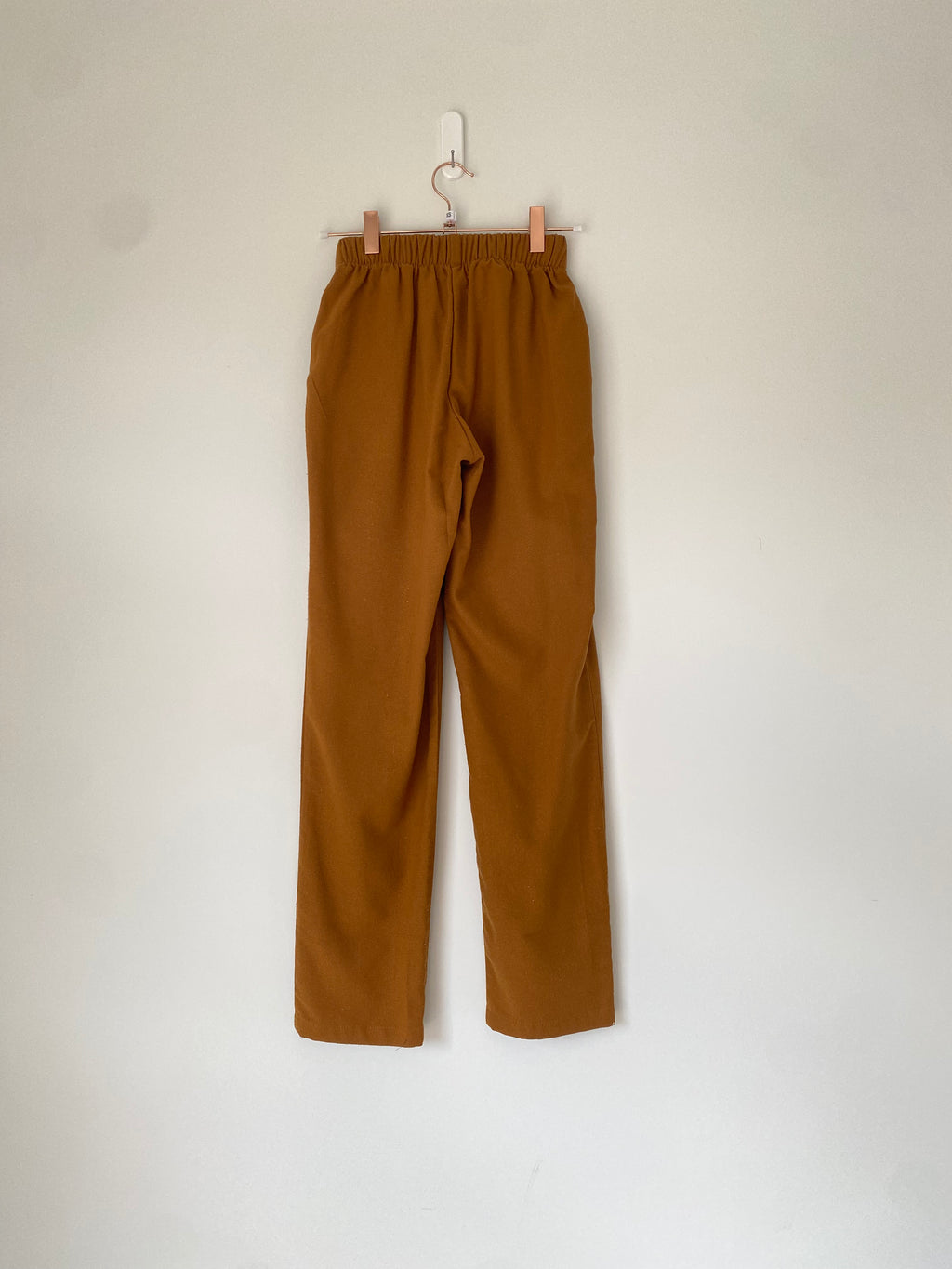 Marketplace - XS - The Slacks - Raw Silk - Cinnamon