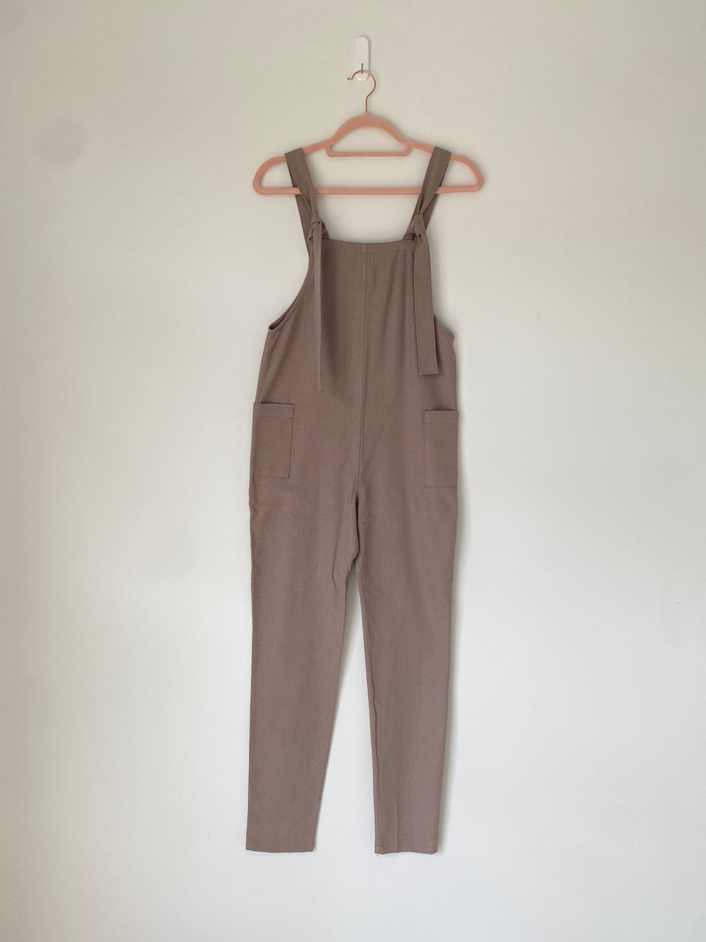 Marketplace - XS - Dungarees - Raw Silk - Mushroom
