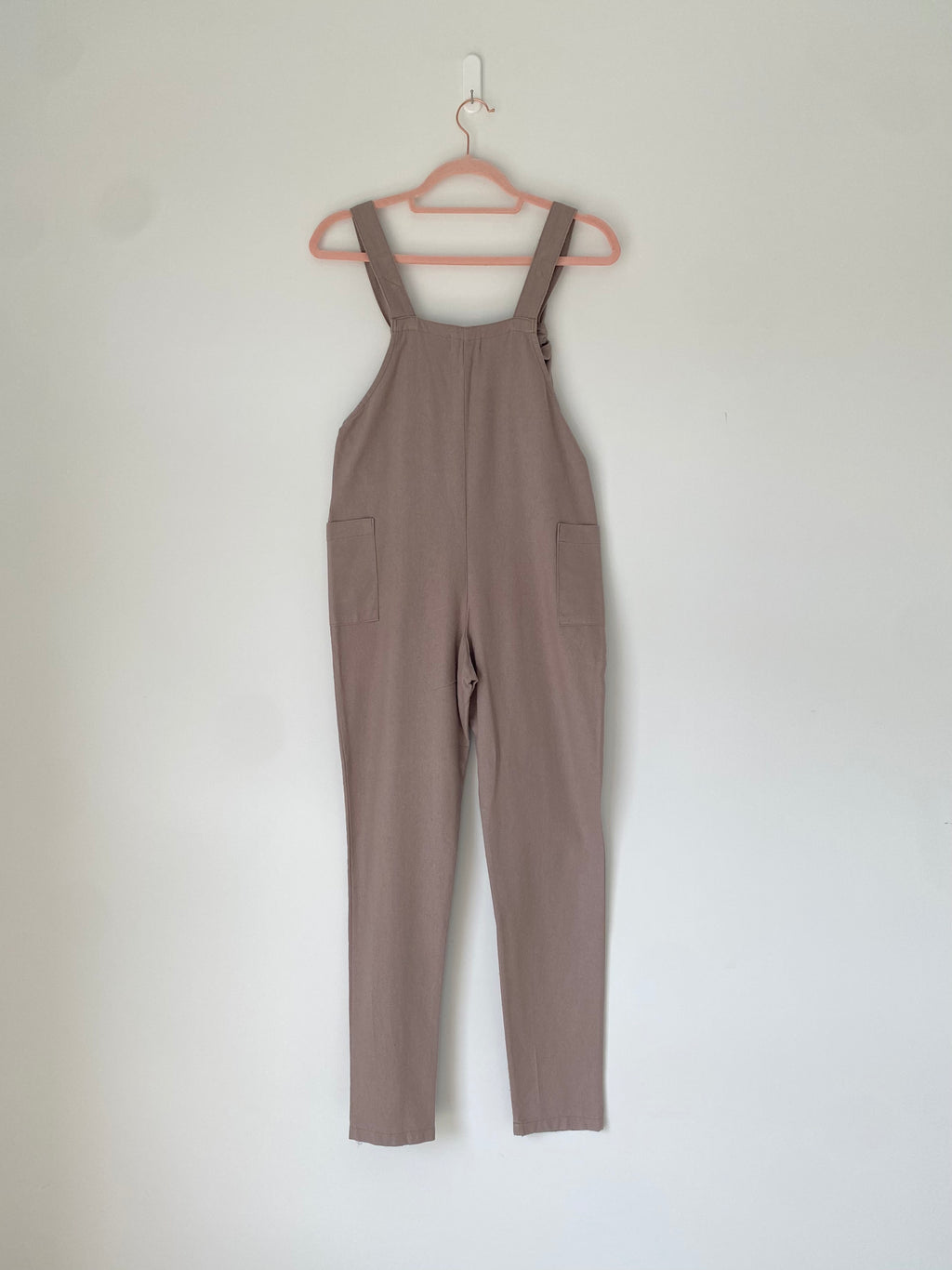 Marketplace - XS - Dungarees - Raw Silk - Mushroom