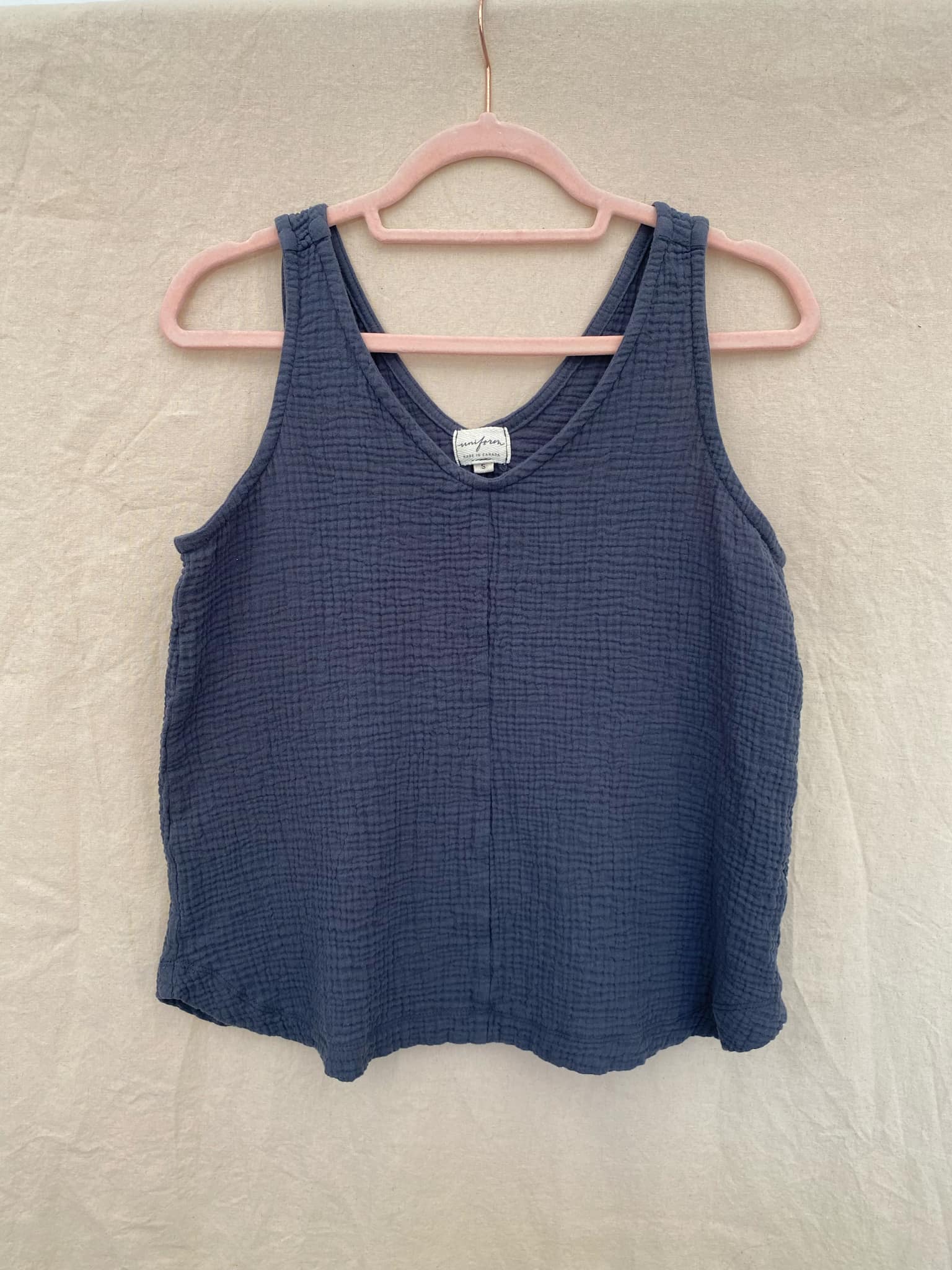 Marketplace - S - Smoke Gauze - Tank Top