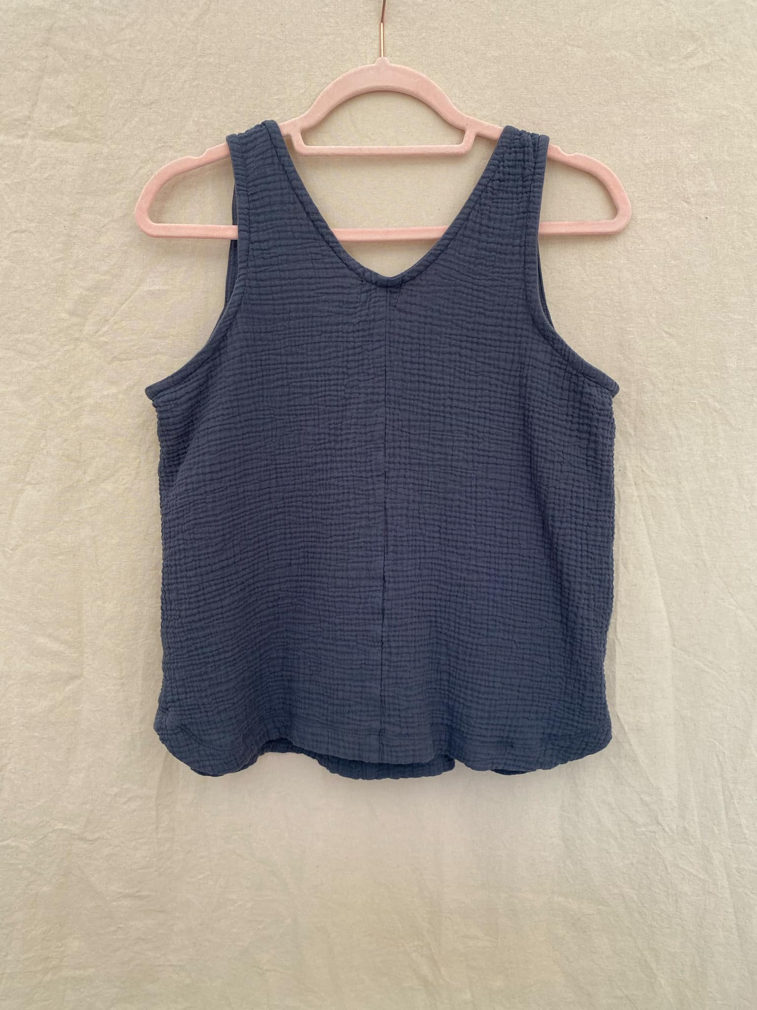 Marketplace - S - Smoke Gauze - Tank Top