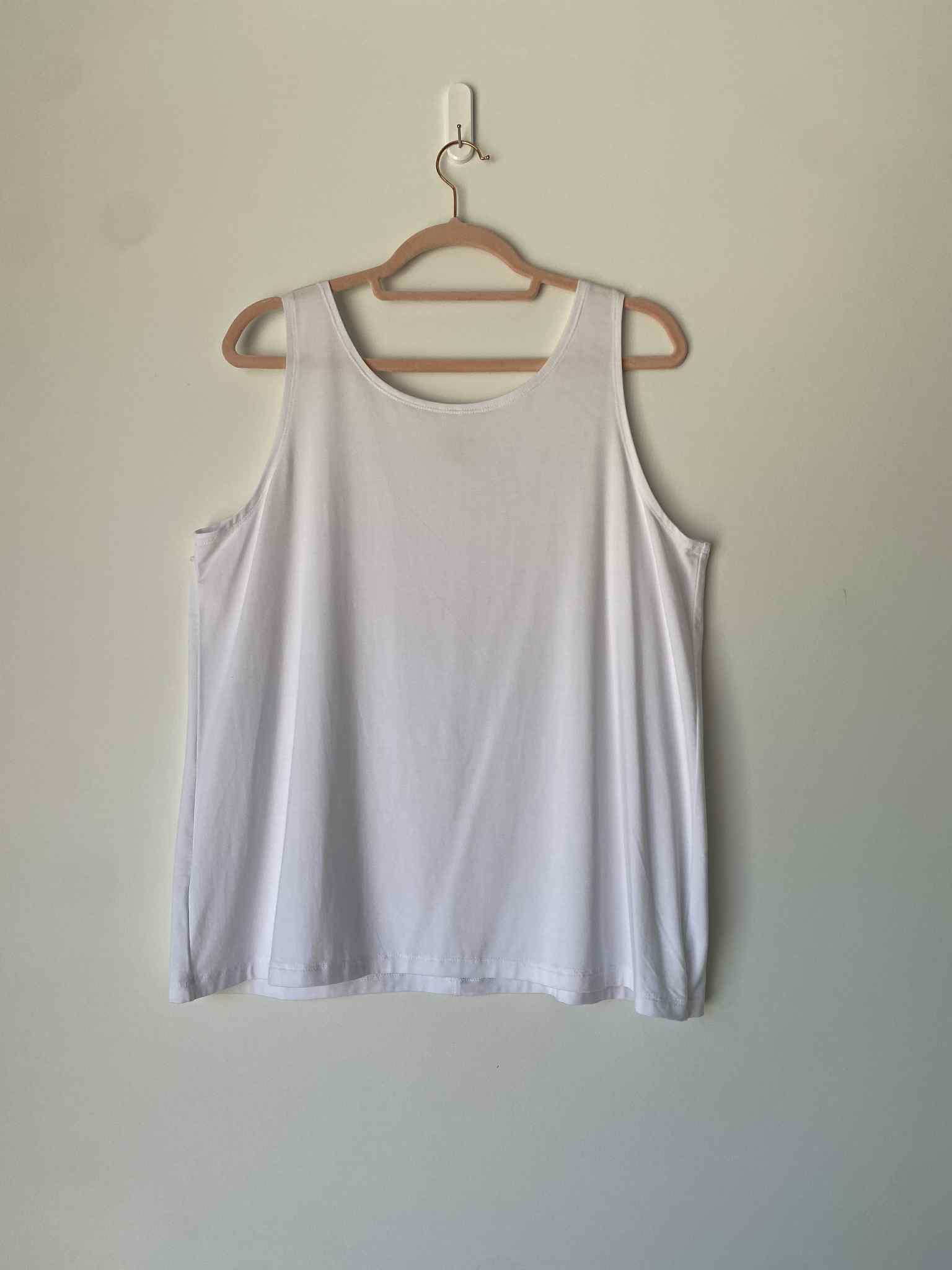 Marketplace - L - White - Tank - Bamboo