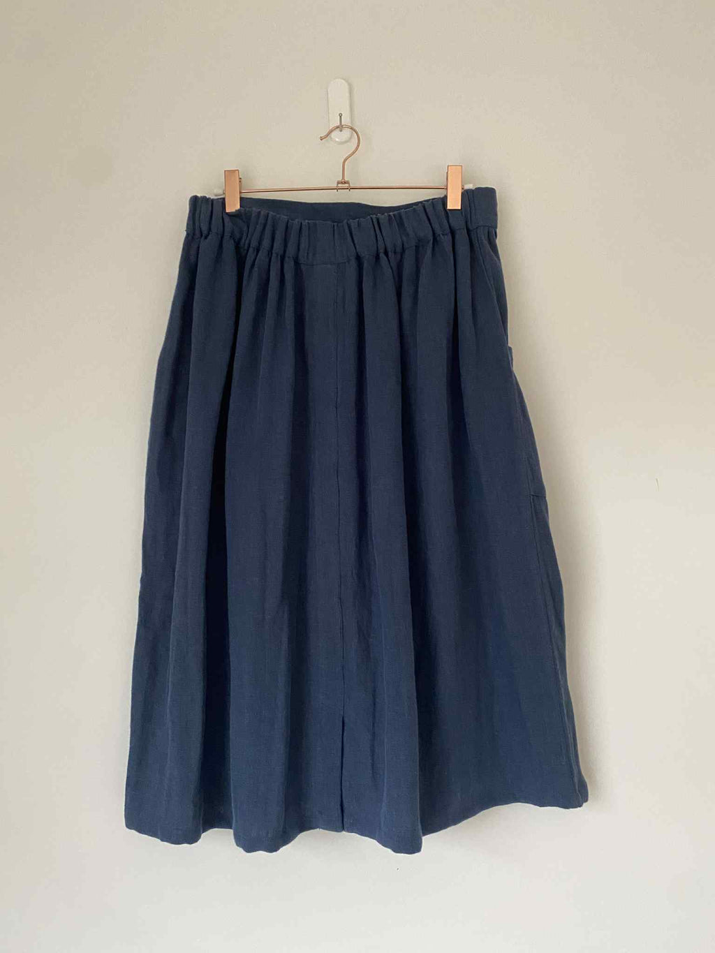 Marketplace - XS - Navy Hemp - Skirt