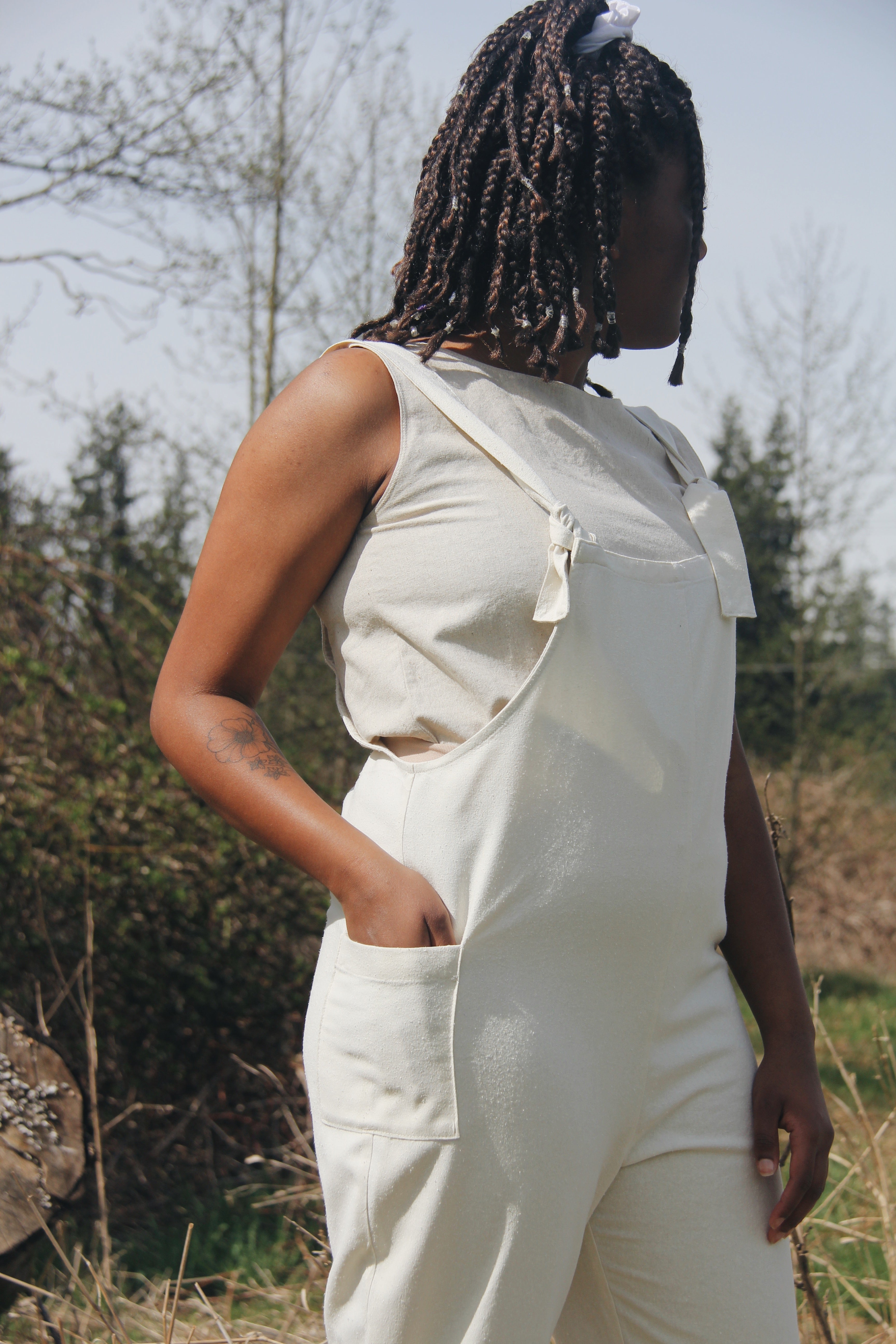 The Dungarees - Raw Silk