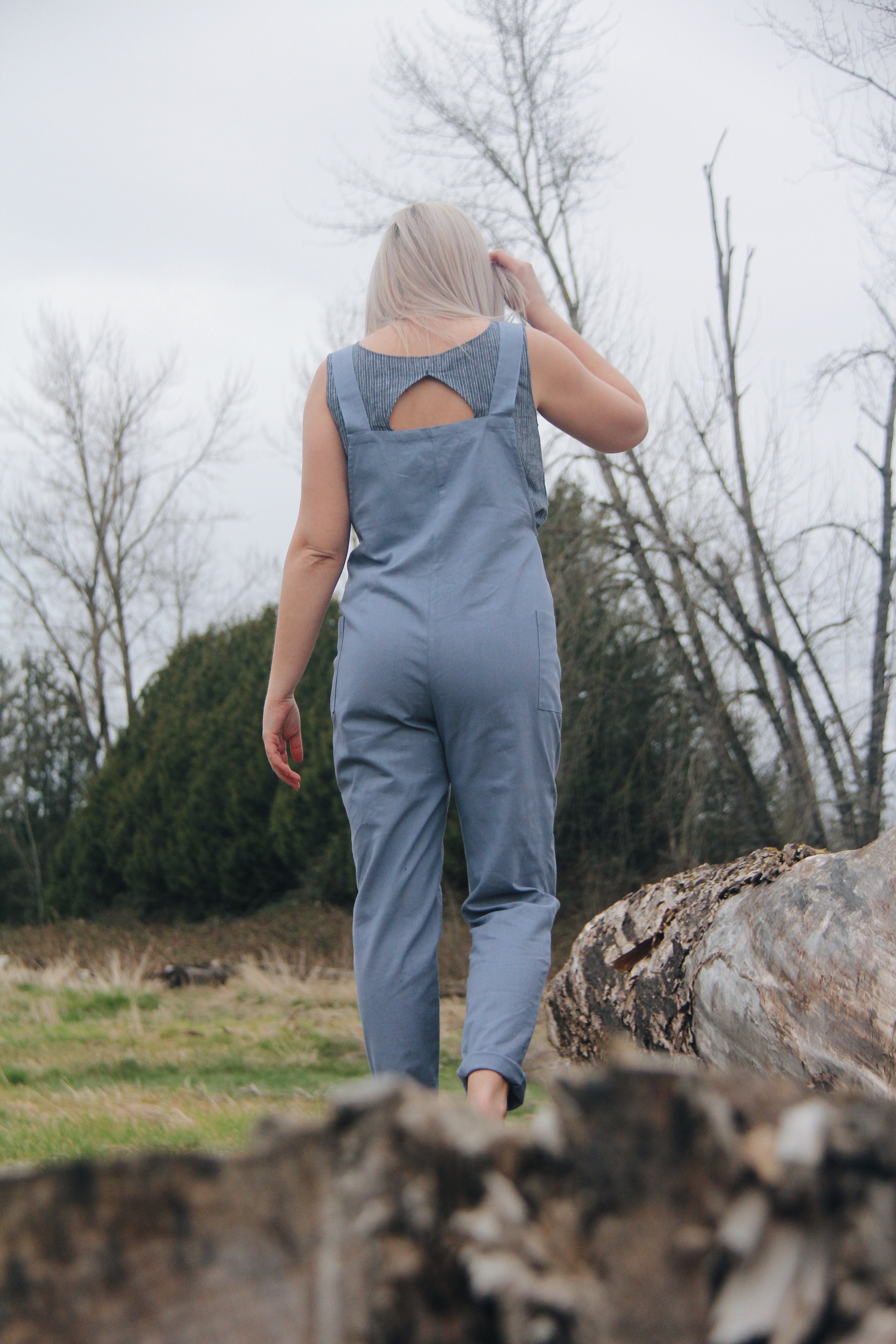 The Dungarees - Linen Organic Cotton
