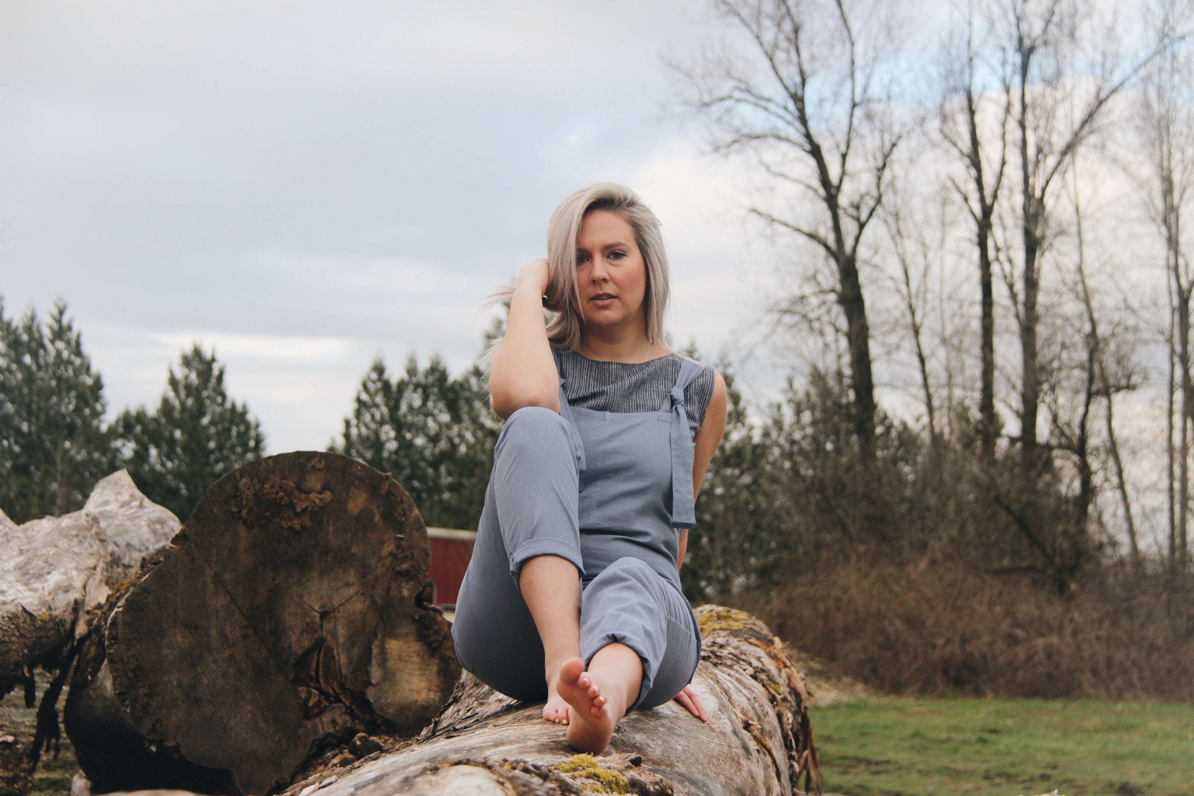 The Dungarees - Linen Organic Cotton