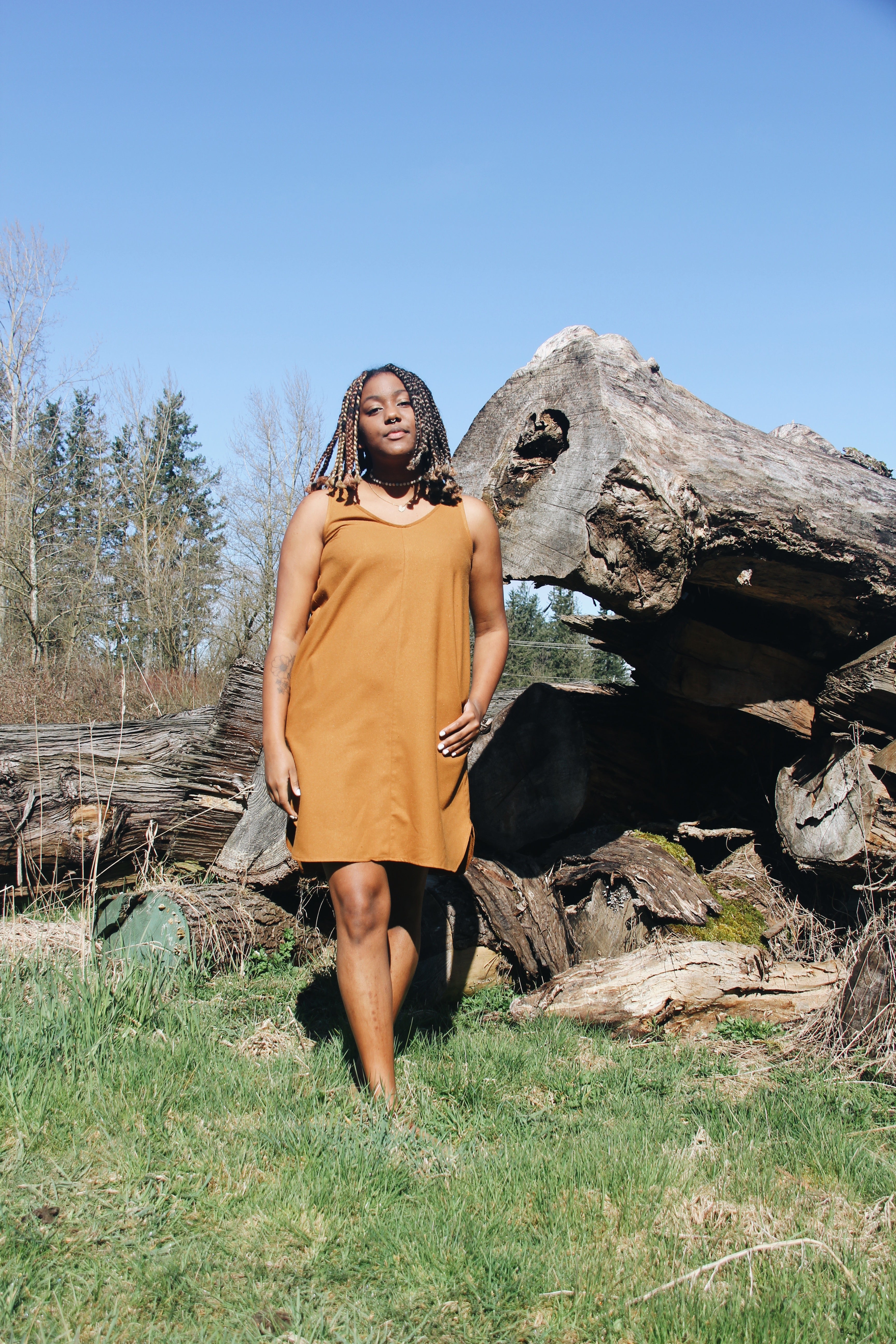 The Winona Sheath Dress - Raw Silk