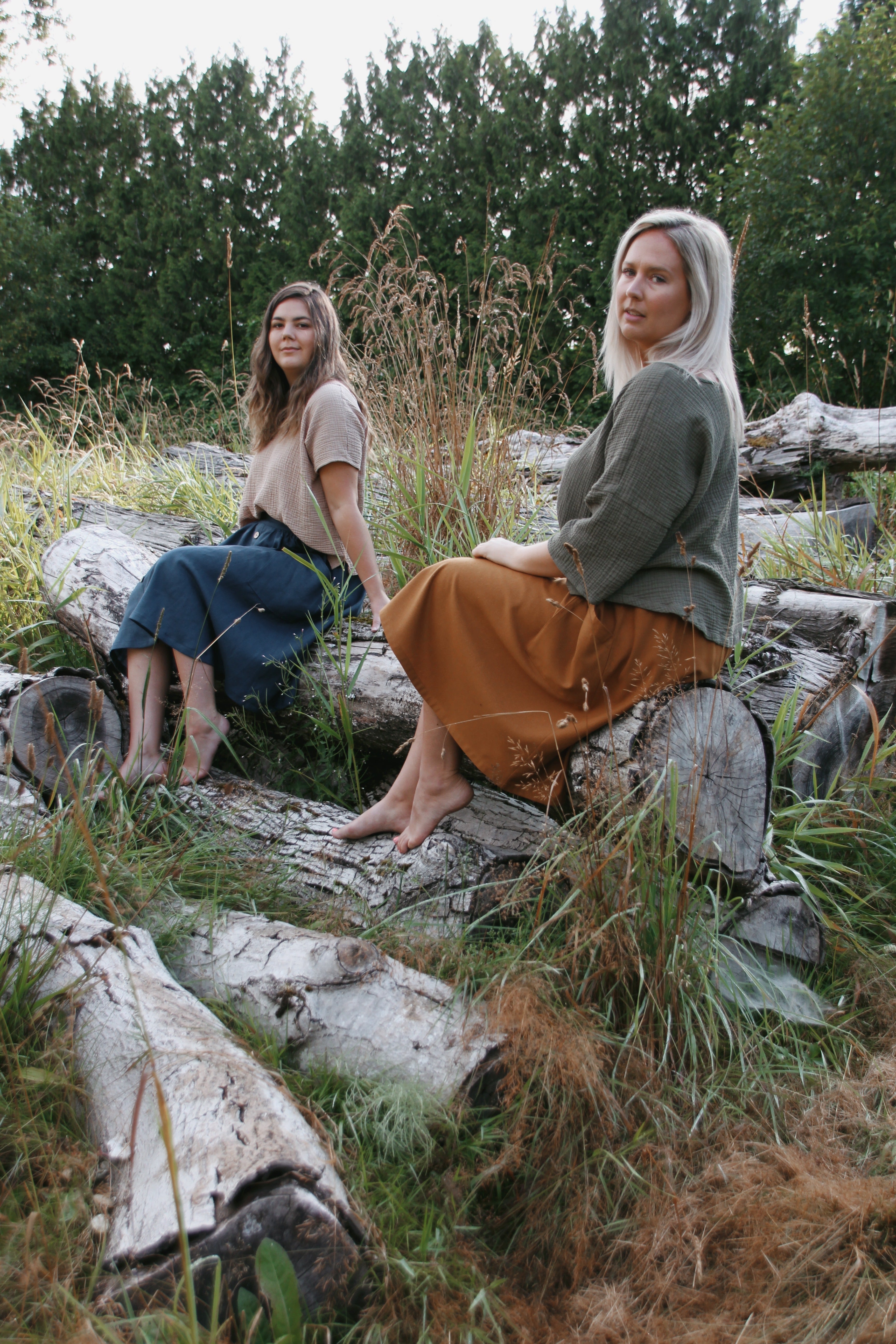 The Skirt - Raw Silk