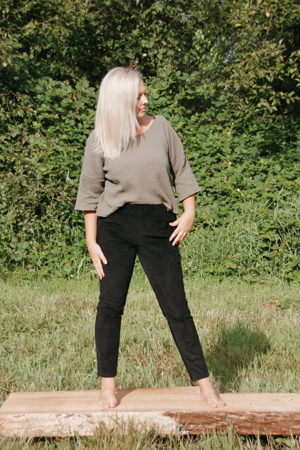 The Gauze Top - High Low Hem - Colourways 1