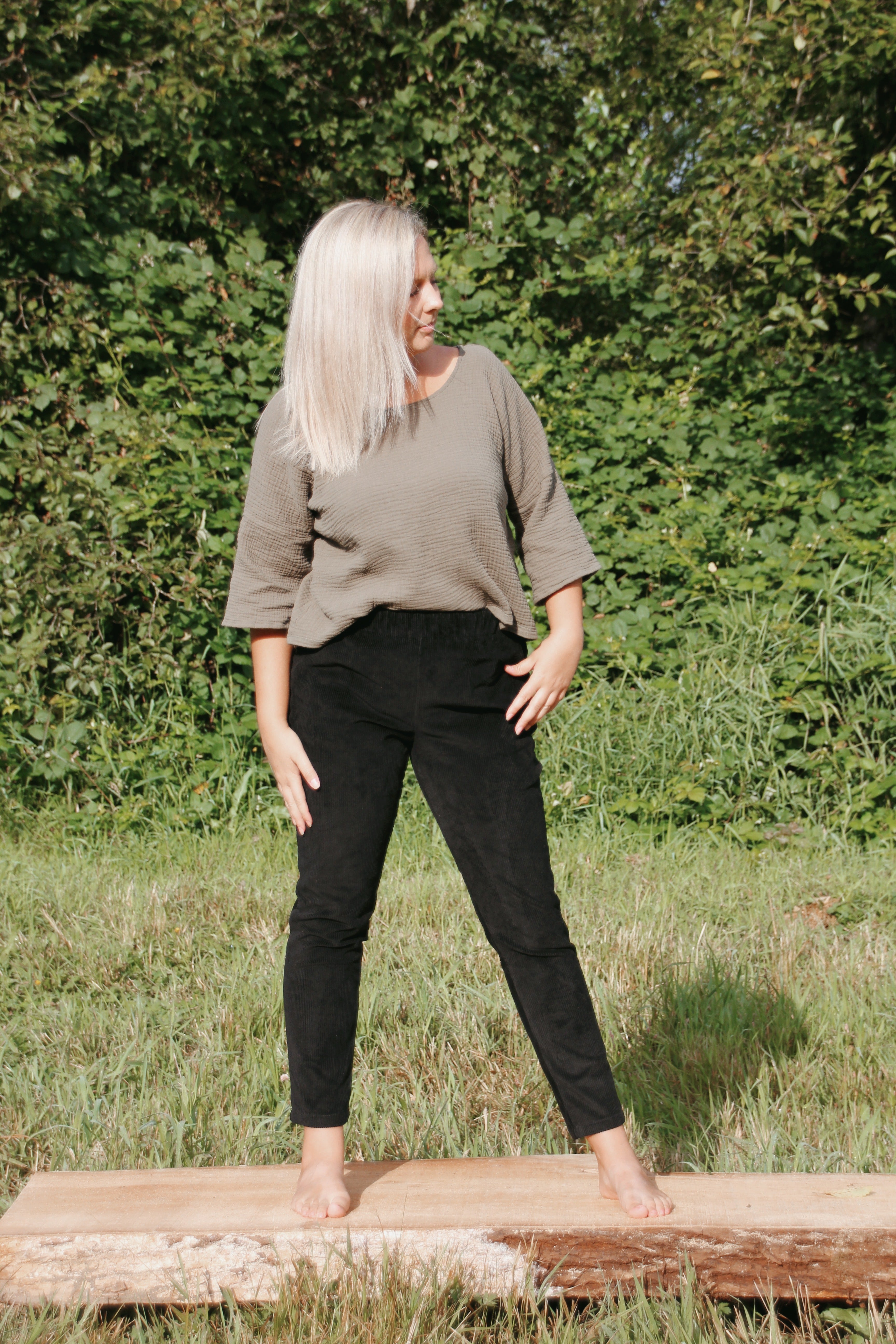 The Gauze Top - High Low Hem - Colourways 1
