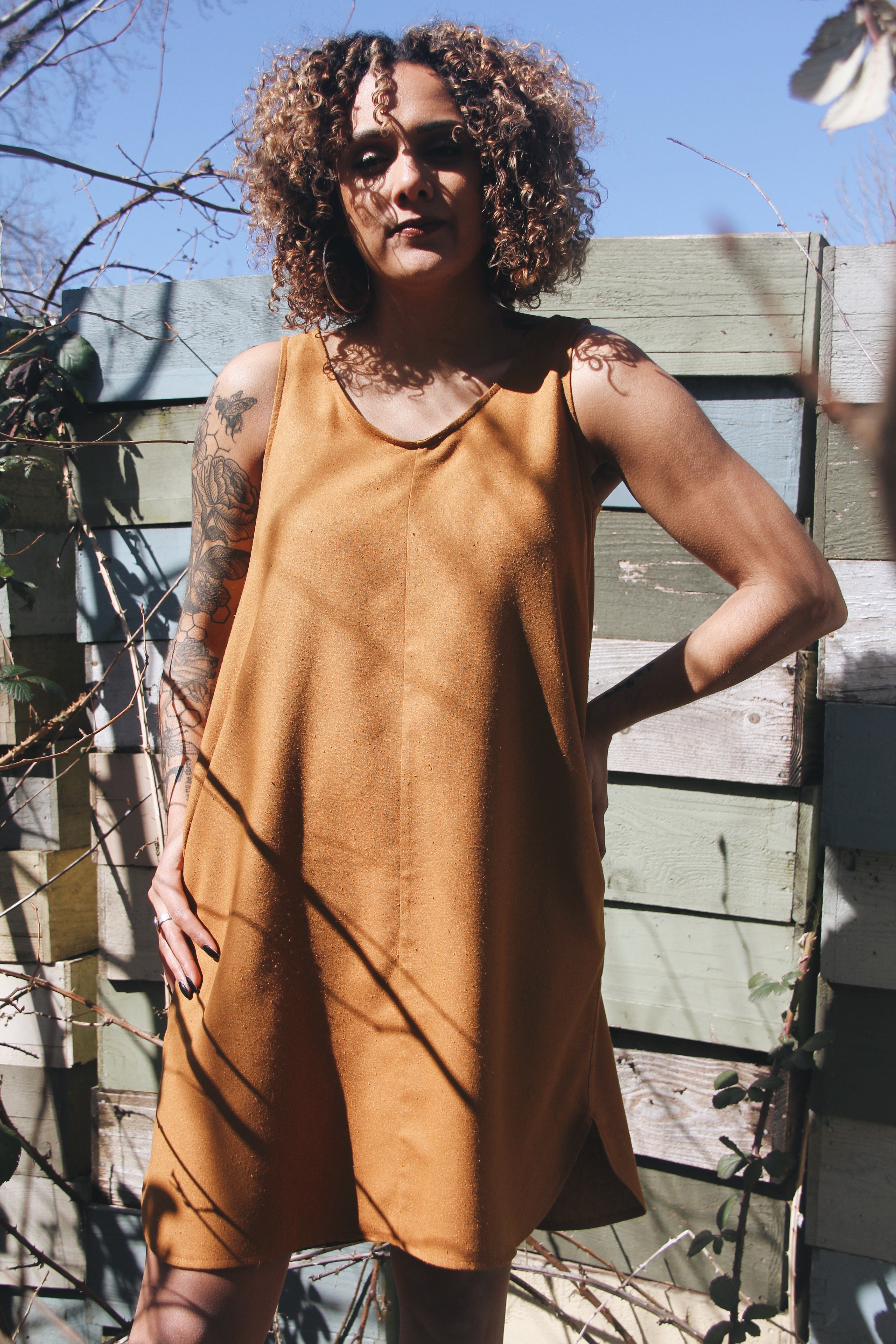The Winona Sheath Dress - Raw Silk