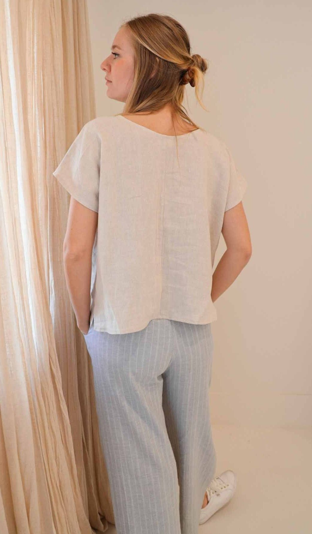 The Wanderer Wide Leg Slacks - Hemp Organic Cotton