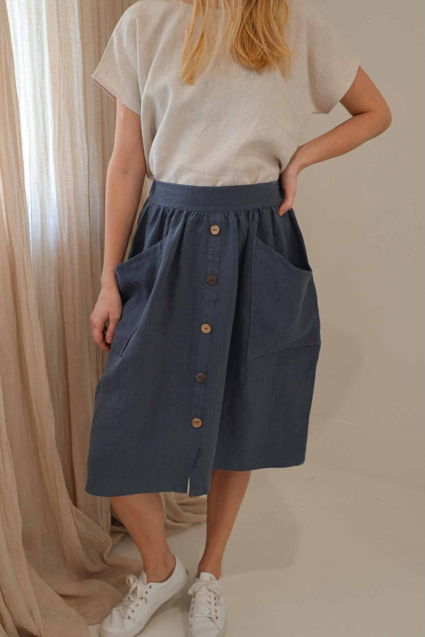 The Skirt - Antique Linen