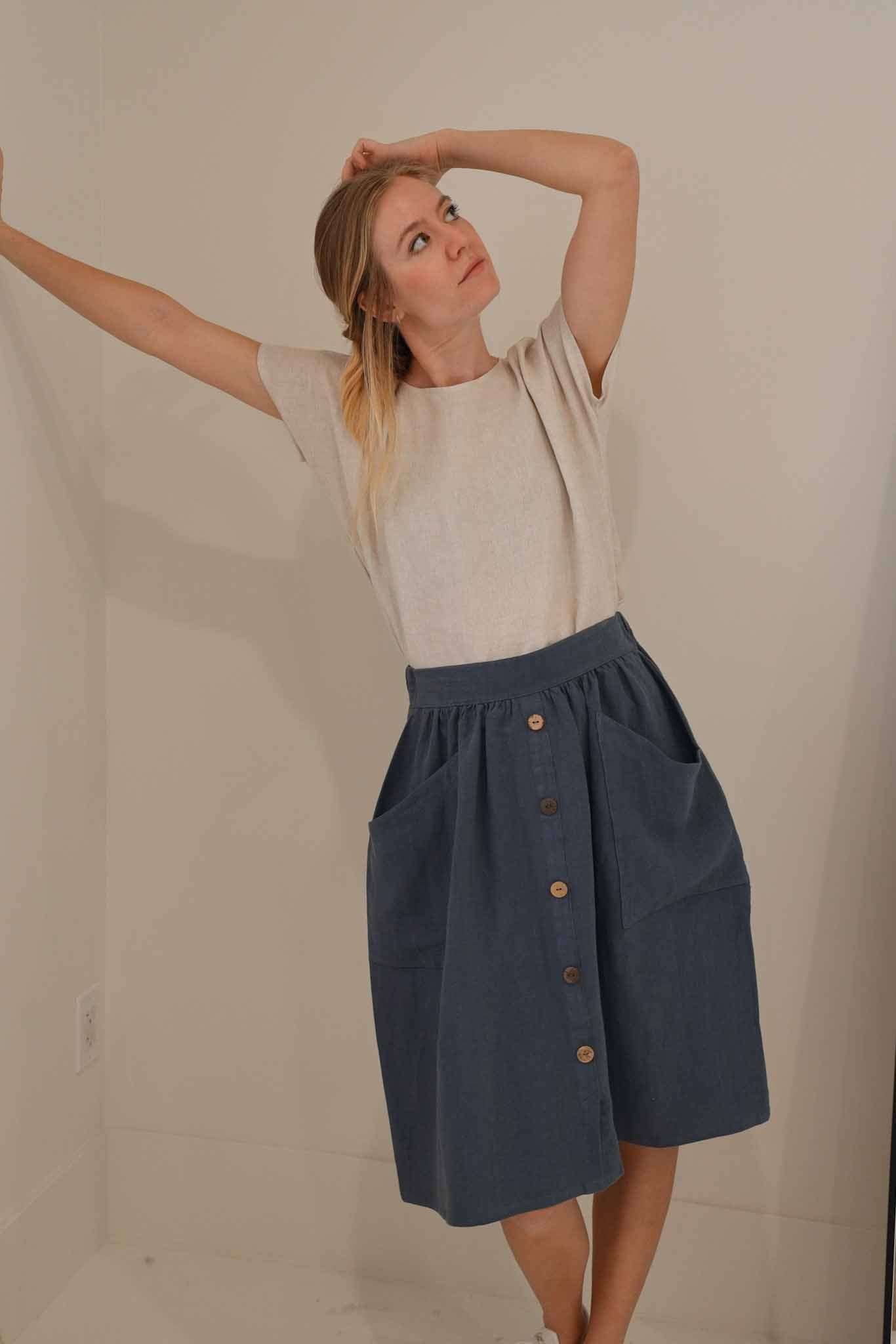 The Skirt - Antique Linen