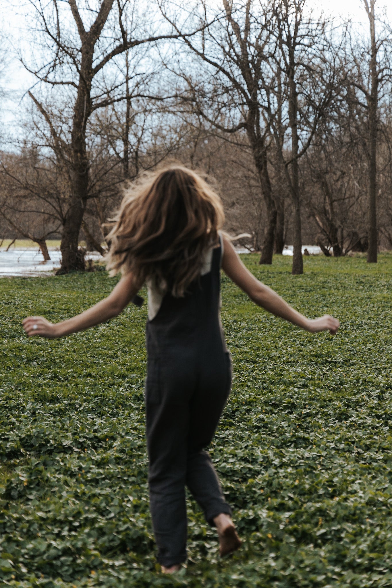The Dungarees - Antique Linen
