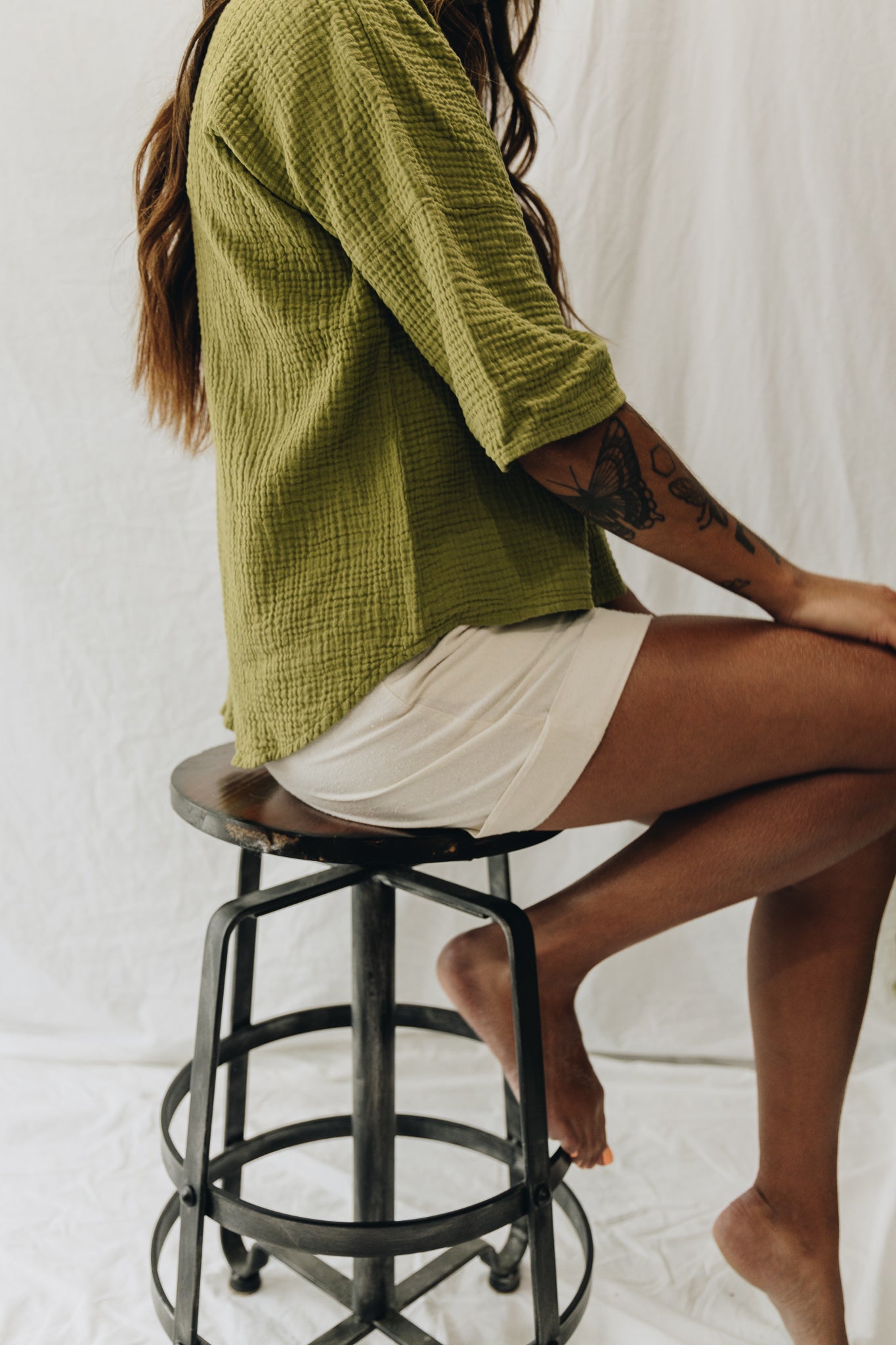 The Gauze Top - High Low Hem - Colourways 2