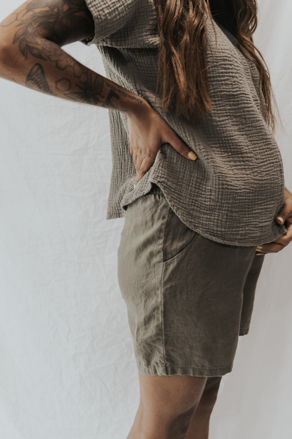 The Gauze Top - Scoop Hem - Colourways 2
