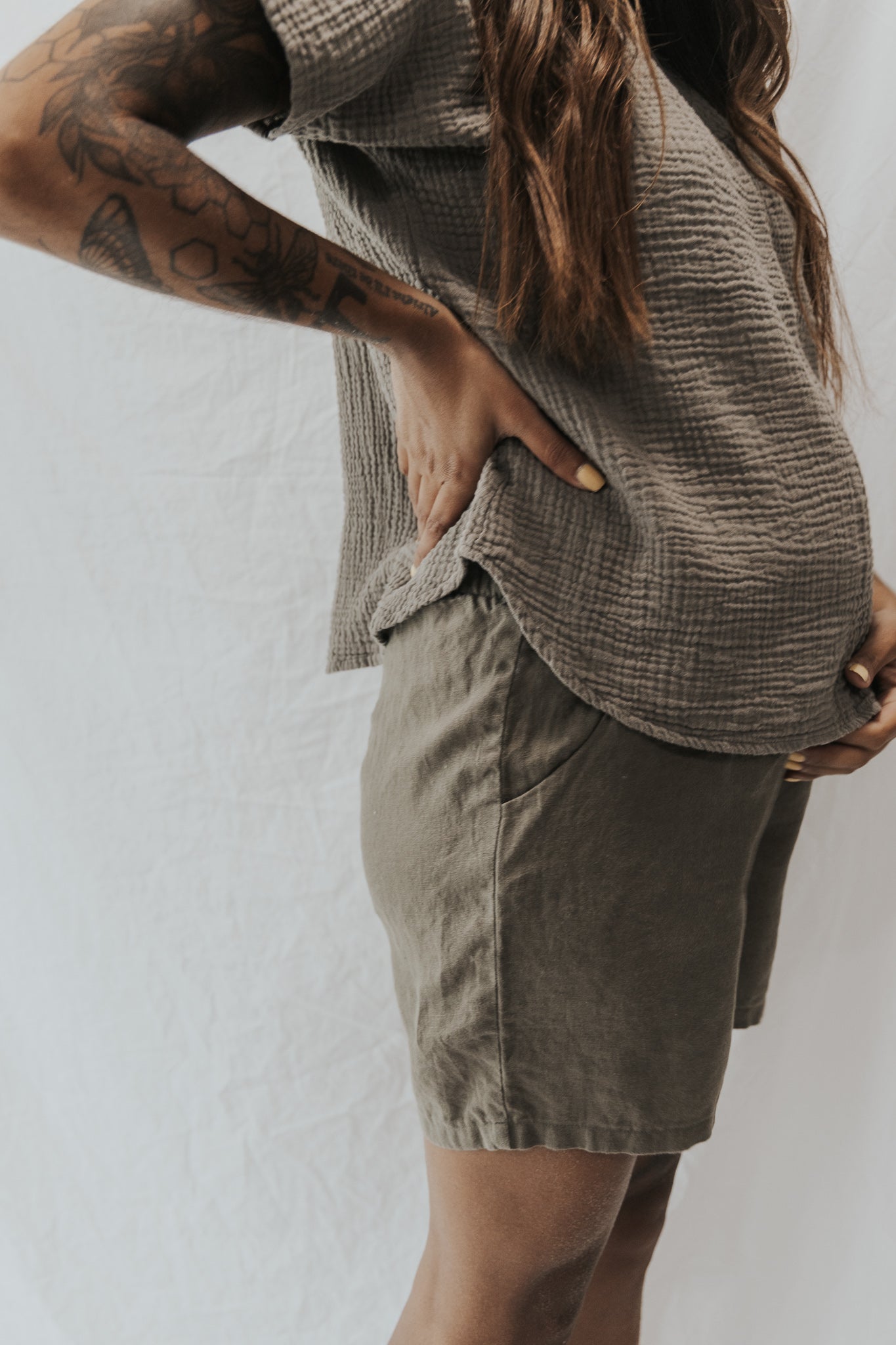 The Gauze Top - Scoop Hem - Colourways 2