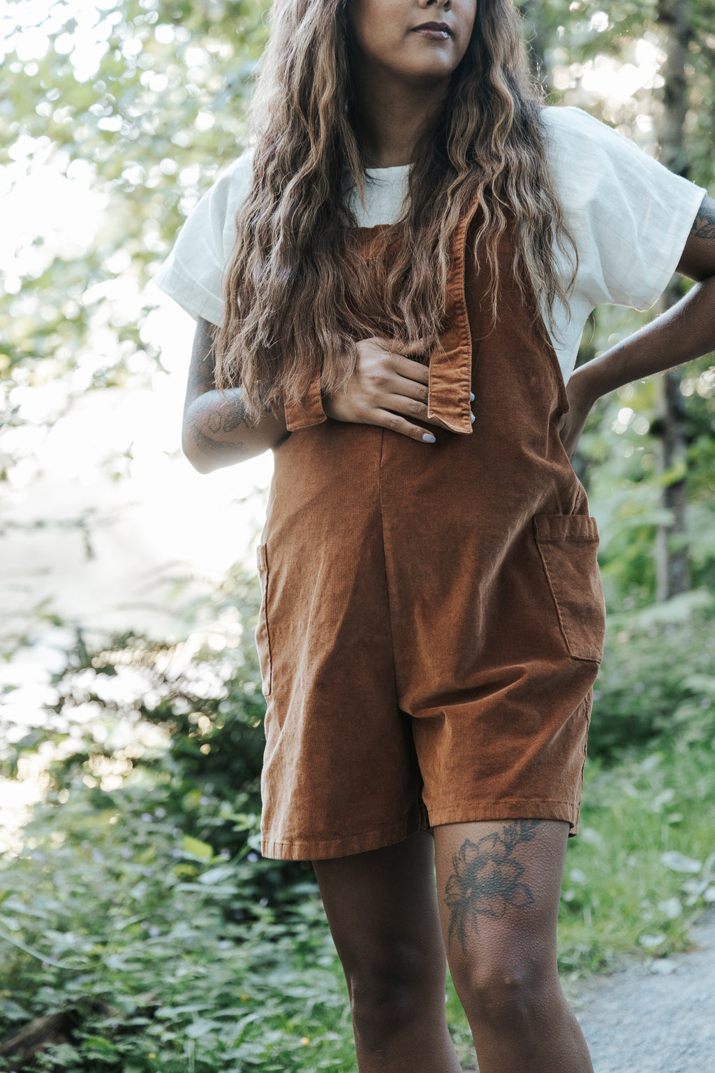 The Dungaree Shorts - Corduroy 21 Wale