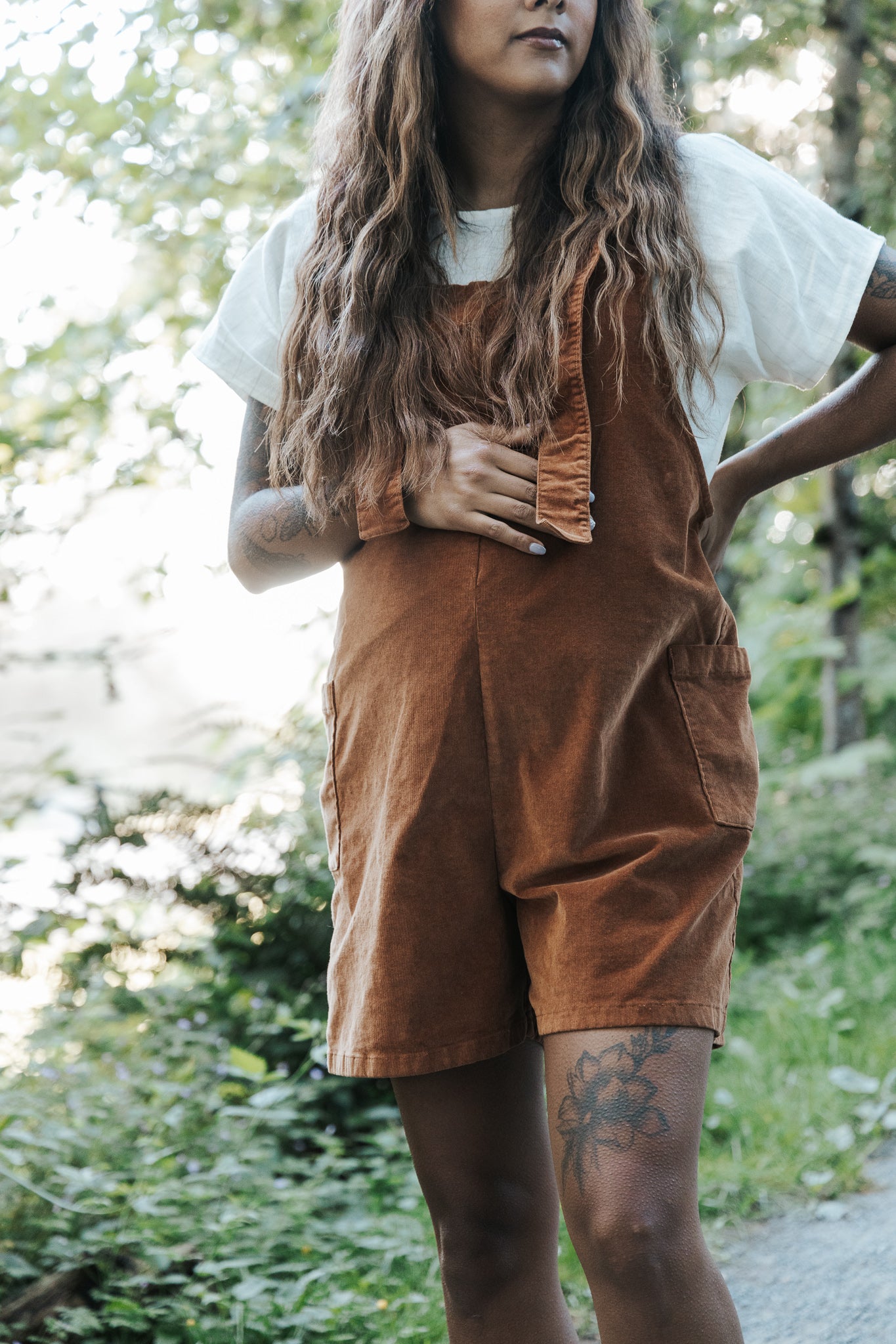 The Dungaree Shorts - Corduroy 21 Wale