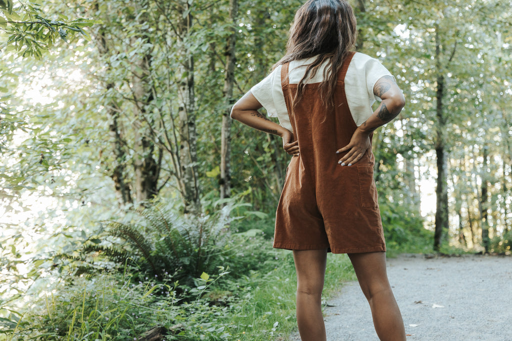 The Dungaree Shorts - Corduroy 21 Wale